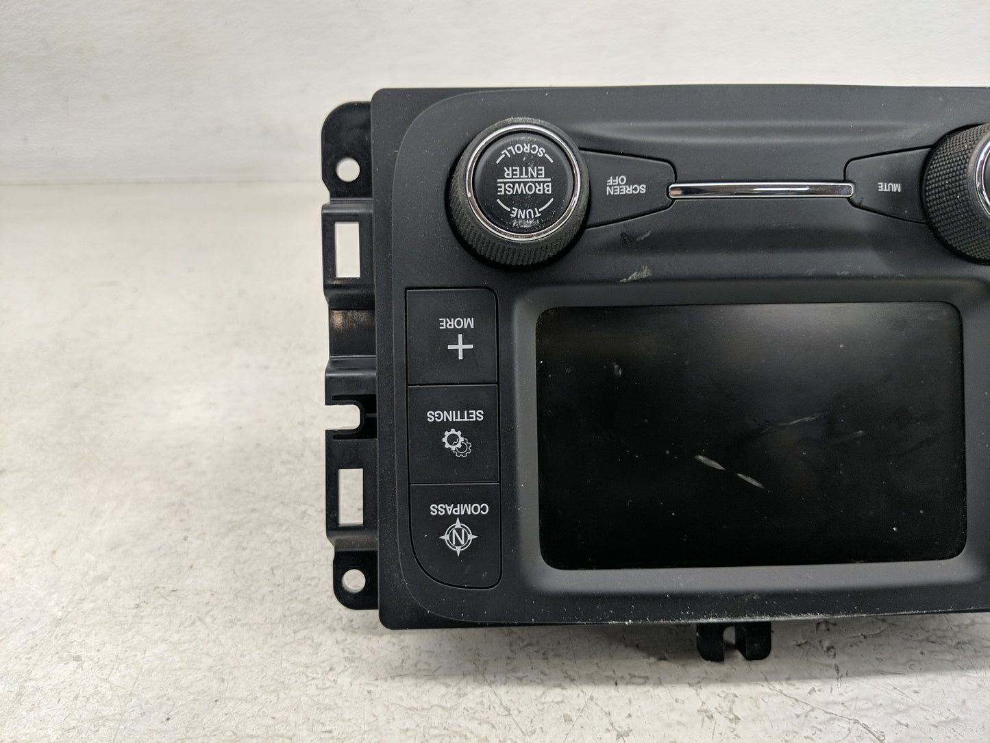 2018 Jeep Compass Radio AM FM Cd Player Receiver Replacement P/N:P68292817AJ Fits OEM Used Auto Parts - Oemusedautoparts1.co