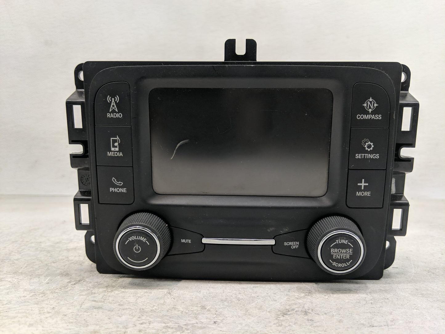 2018 Jeep Compass Radio AM FM Cd Player Receiver Replacement P/N:P68292817AJ Fits OEM Used Auto Parts - Oemusedautoparts1.co