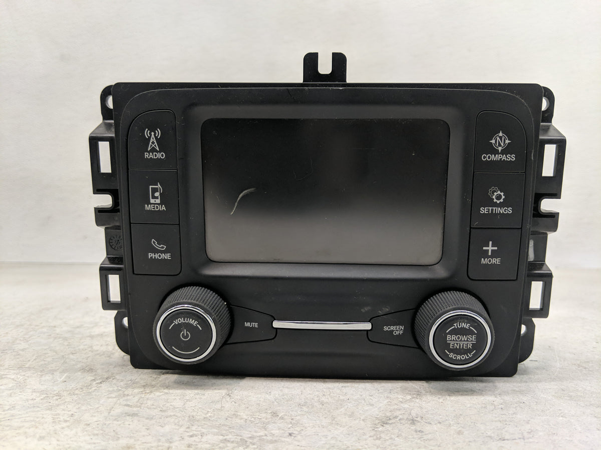 2018 Jeep Compass Radio AM FM Cd Player Receiver Replacement P/N:P68292817AJ Fits OEM Used Auto Parts - Oemusedautoparts1.co