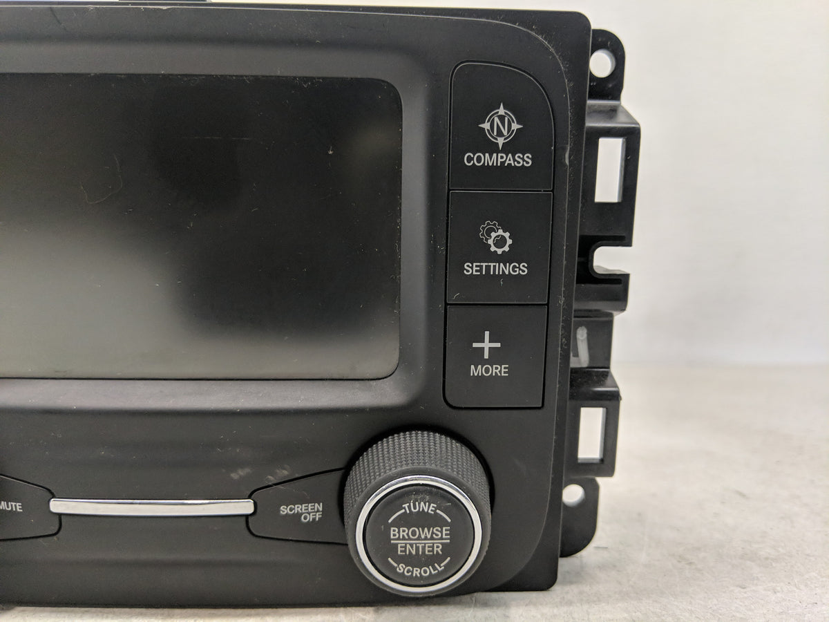 2018 Jeep Compass Radio AM FM Cd Player Receiver Replacement P/N:P68292817AJ Fits OEM Used Auto Parts - Oemusedautoparts1.co