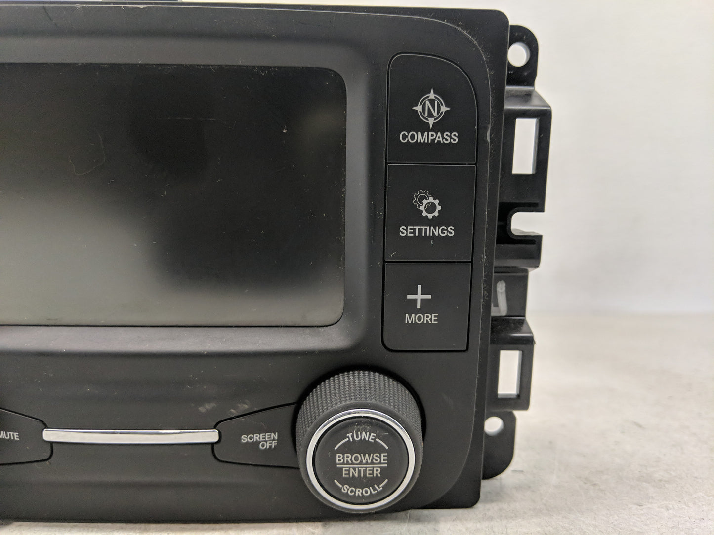 2018 Jeep Compass Radio AM FM Cd Player Receiver Replacement P/N:P68292817AJ Fits OEM Used Auto Parts - Oemusedautoparts1.co