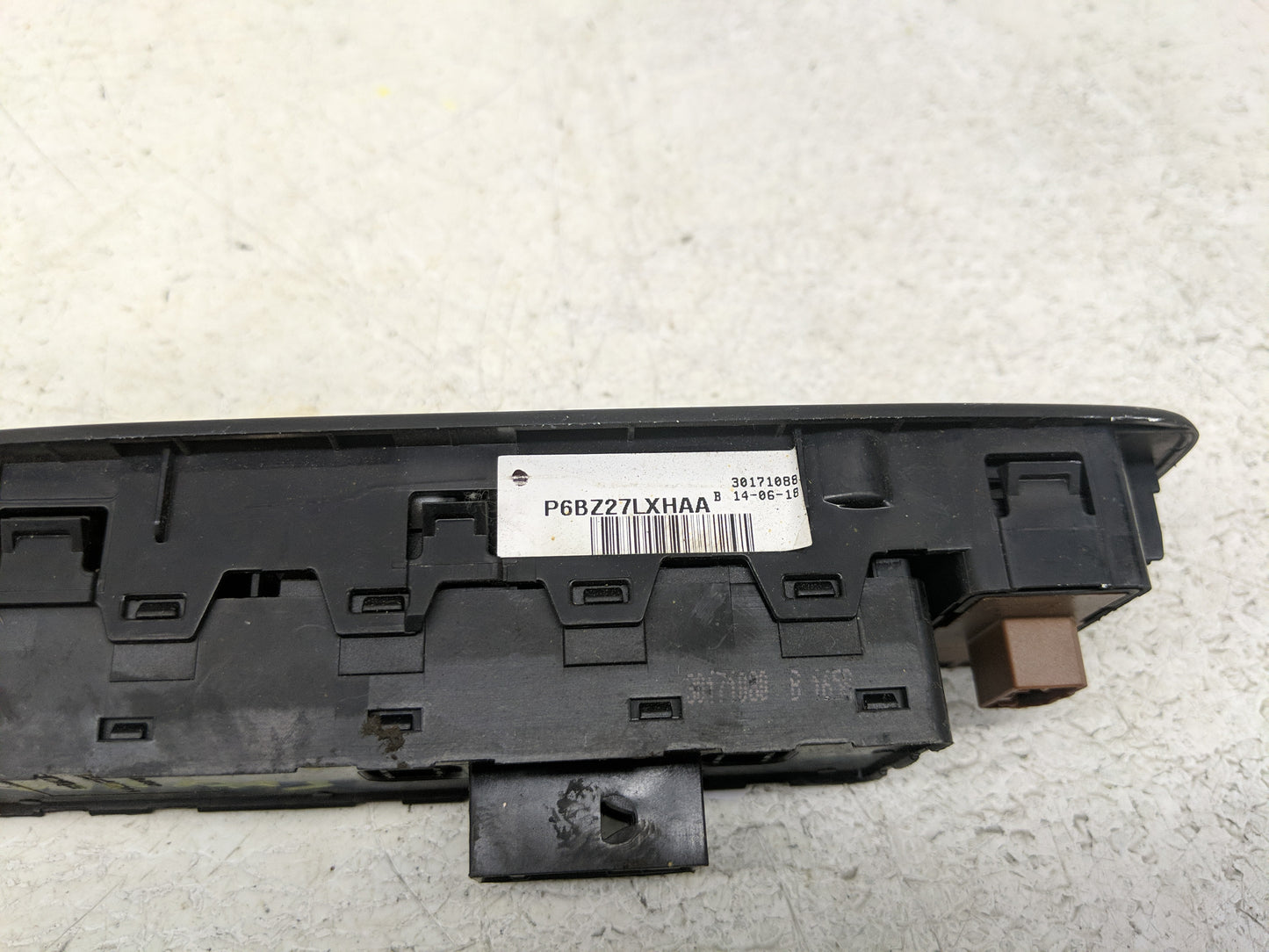 2018 Jeep Compass Master Power Window Switch Replacement Driver Side Left P/N:P6BZ27LXHAA 30171088 Fits OEM Used Auto Parts 