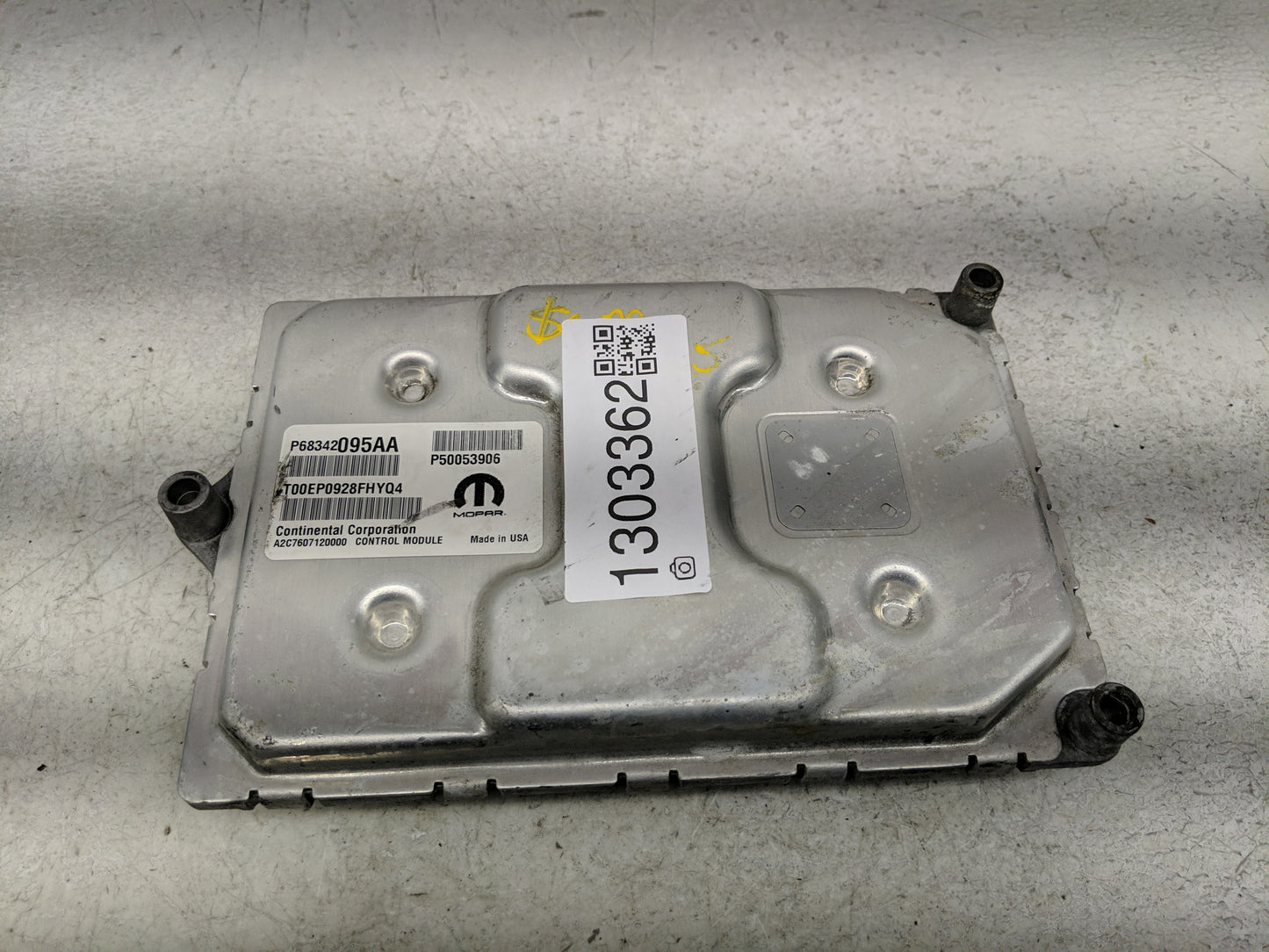 2018 Jeep Compass PCM Engine Control Computer ECU ECM PCU OEM P/N:P50053906 P68342095AA Fits OEM Used Auto Parts - Oemusedau