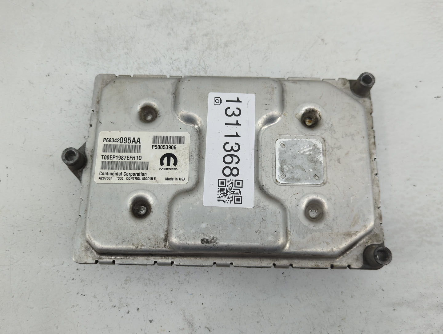 2018 Jeep Compass PCM Engine Control Computer ECU ECM PCU OEM P/N:P50053906 P68342095AA Fits OEM Used Auto Parts - Oemusedau