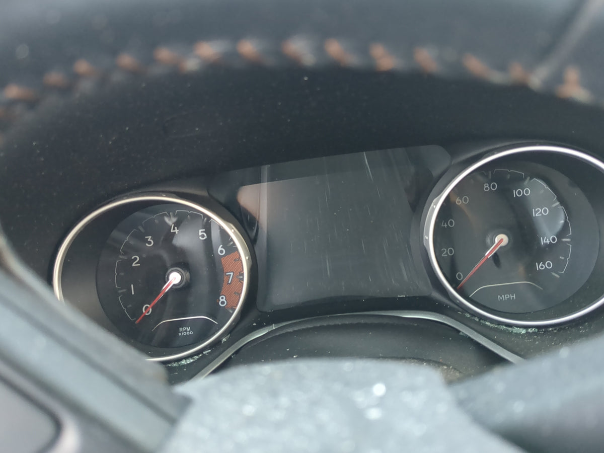 2018 Jeep Compass Instrument Cluster Speedometer Gauges Miles:105K Fits OEM Used Auto Parts - Oemusedautoparts1.com