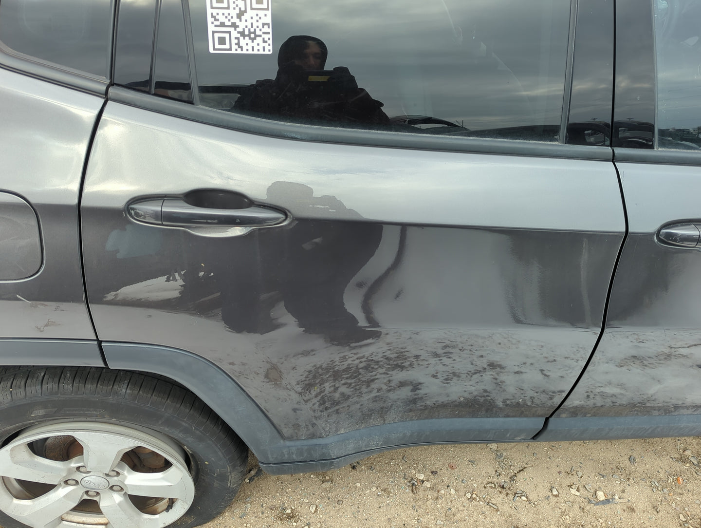 2018 Jeep Compass Passenger Rear Door Oem - Oemusedautoparts1.com