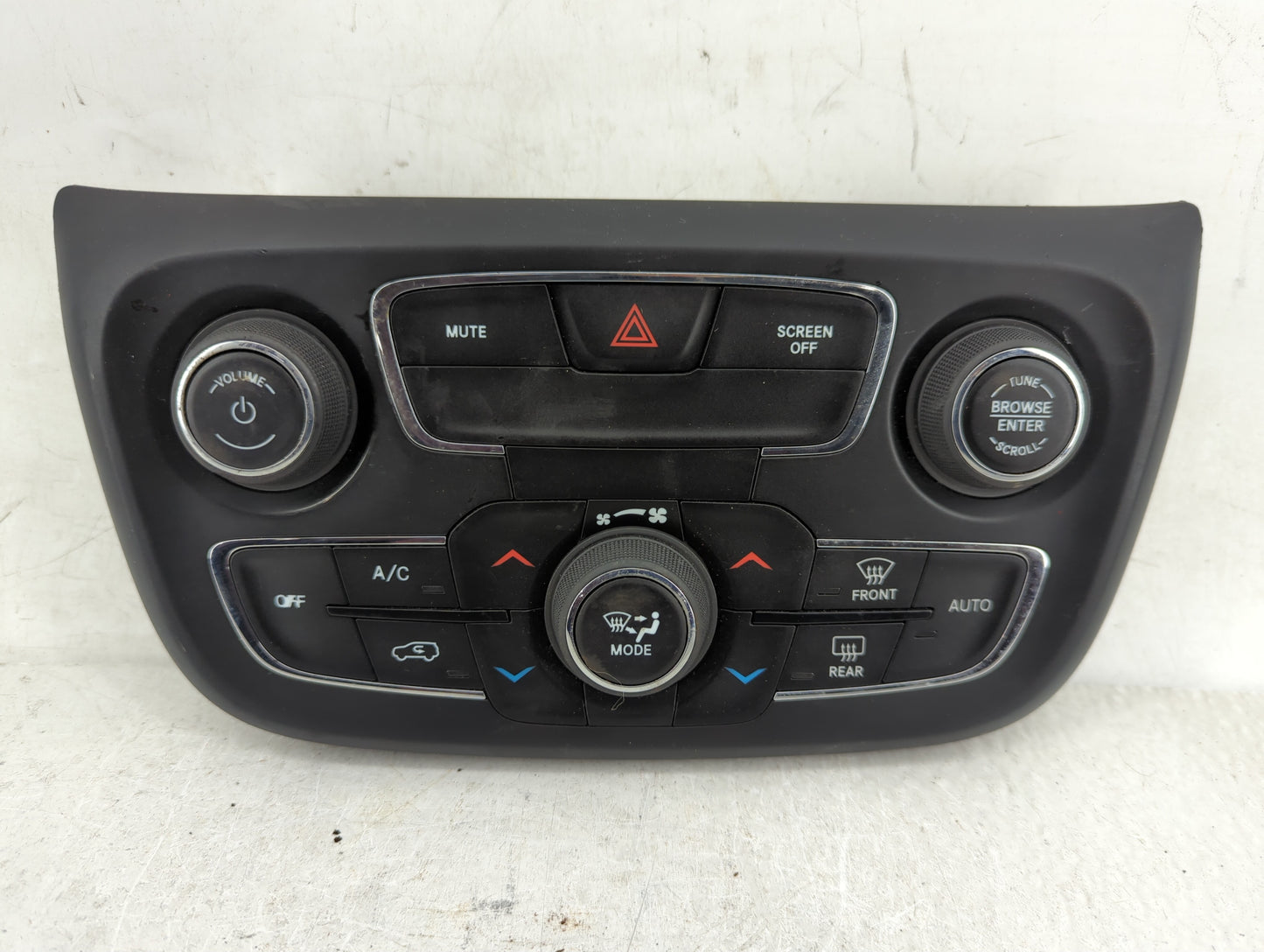 2018 Jeep Compass Climate Control Module Temperature AC/Heater Replacement P/N:P5VA58DX9AD MX237050-2340 Fits OEM Used Auto 