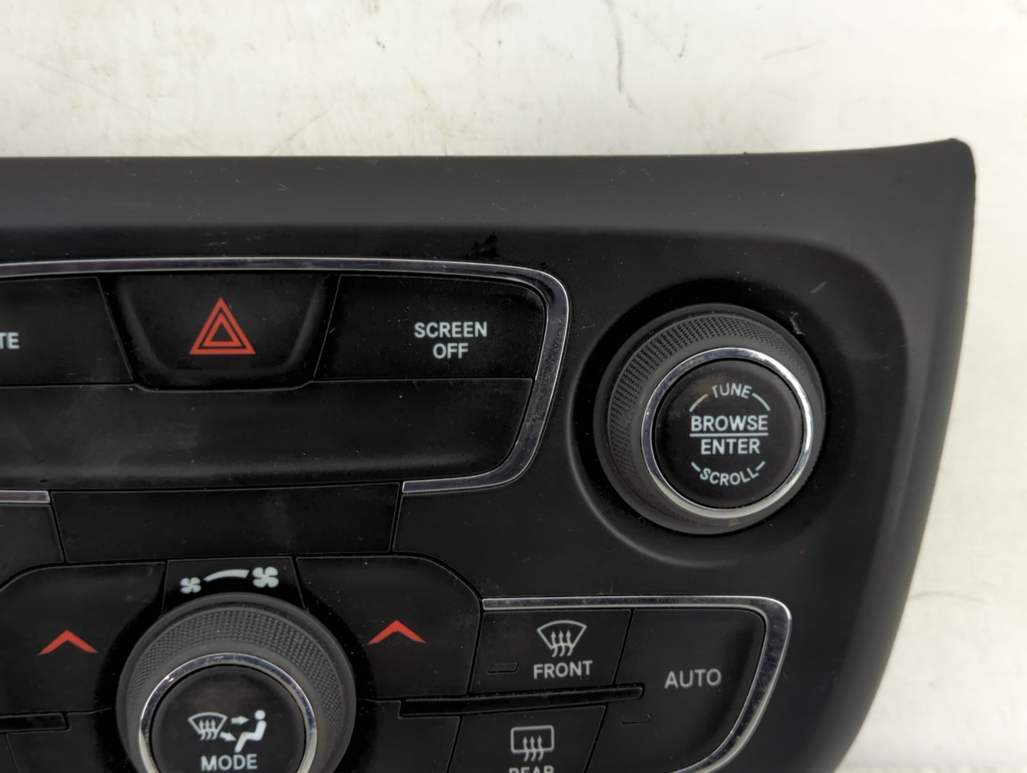 2018 Jeep Compass Climate Control Module Temperature AC/Heater Replacement P/N:P5VA58DX9AD MX237050-2340 Fits OEM Used Auto 