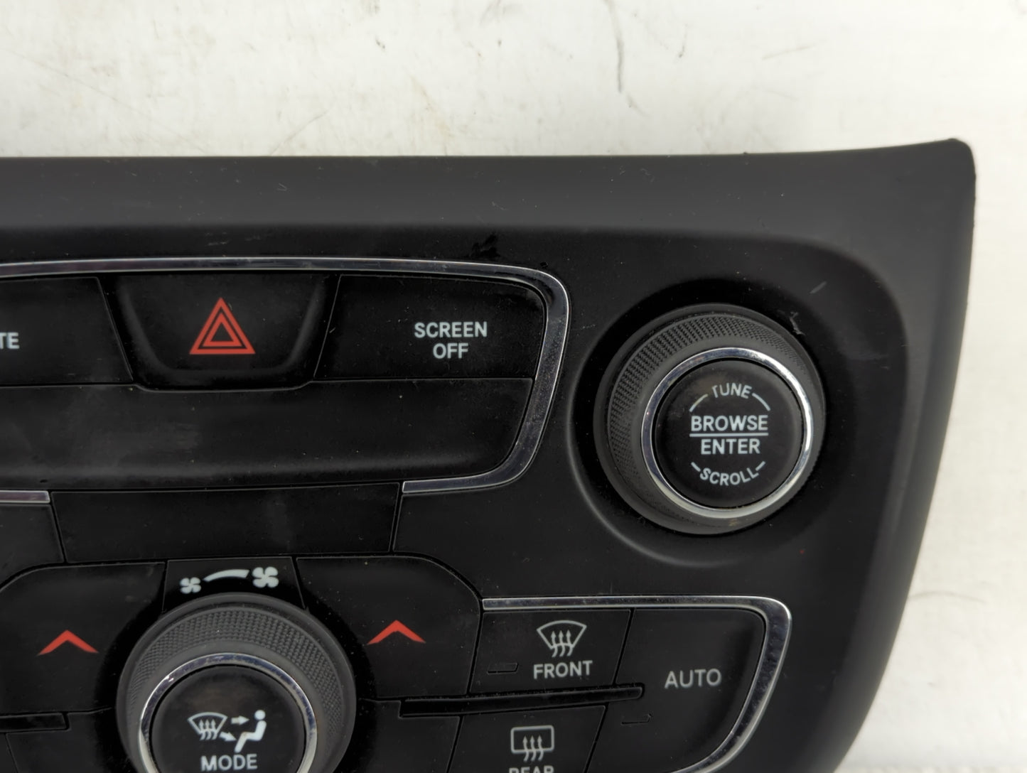 2018 Jeep Compass Climate Control Module Temperature AC/Heater Replacement P/N:P5VA58DX9AD MX237050-2340 Fits OEM Used Auto 