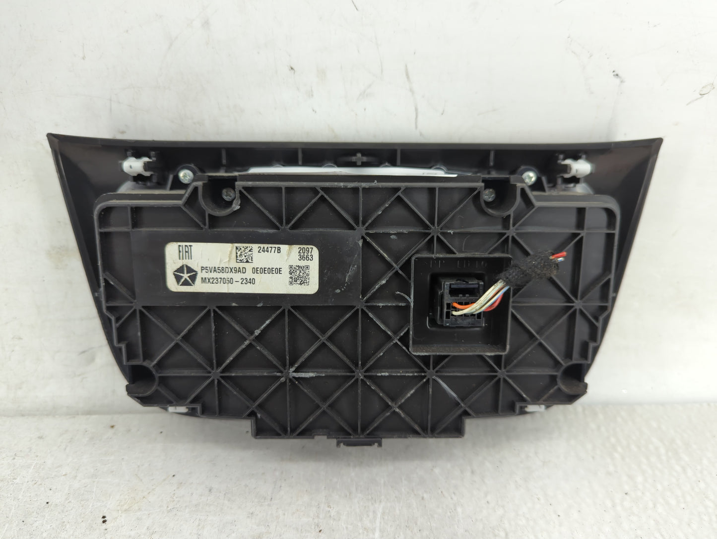 2018 Jeep Compass Climate Control Module Temperature AC/Heater Replacement P/N:P5VA58DX9AD MX237050-2340 Fits OEM Used Auto 