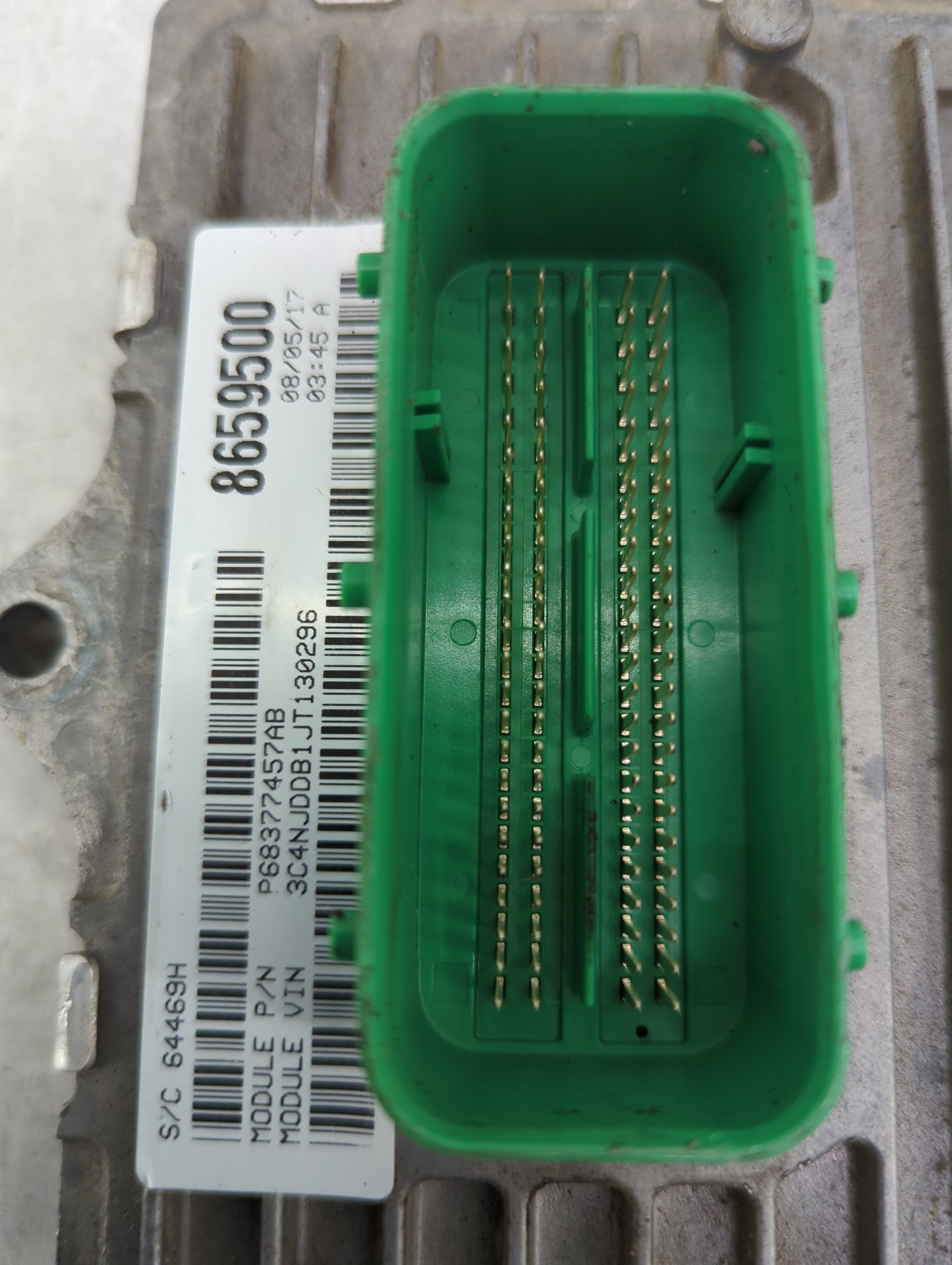 2018 Jeep Compass PCM Engine Control Computer ECU ECM PCU OEM P/N:P68377457AB P68342095AA, P50053906, T00EP1917EEHCV Fits OE
