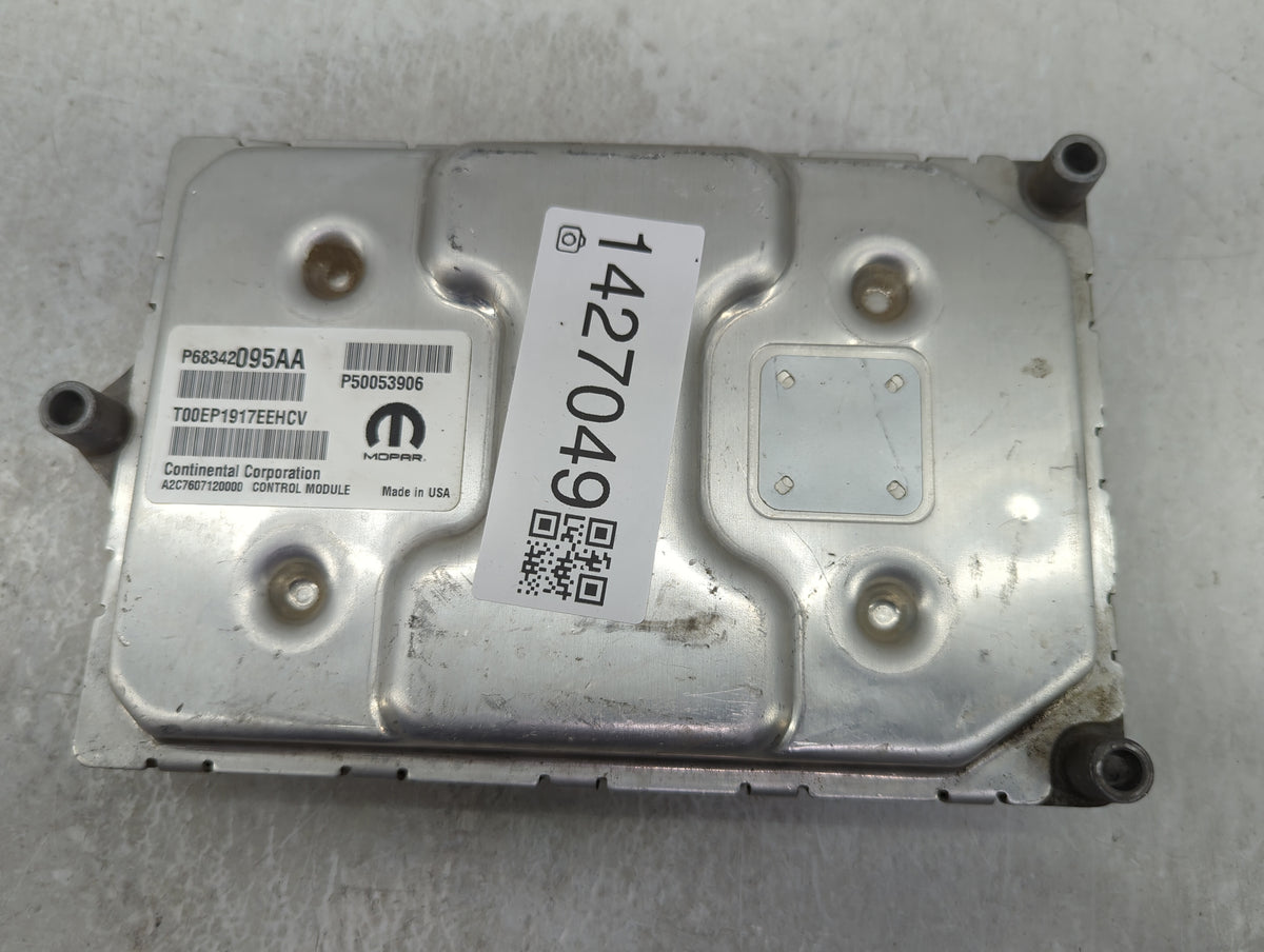 2017-2018 Jeep Compass PCM Engine Control Computer ECU ECM PCU OEM P/N:P68377457AB P68342095AA, P50053906 Fits Fits 2017 201