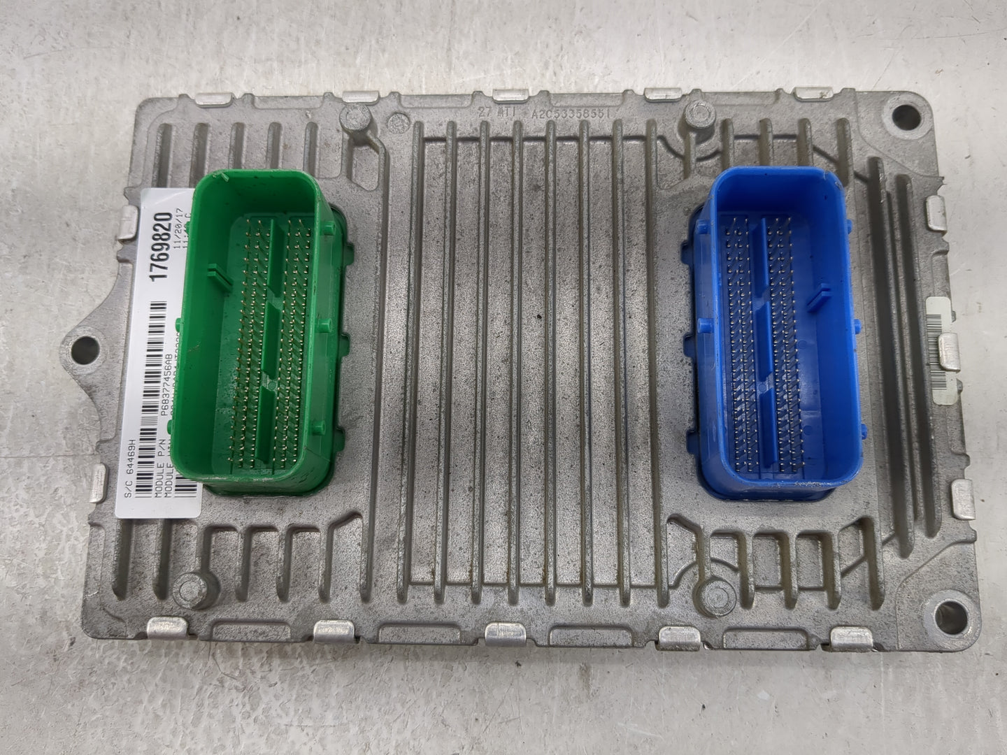 2018 Jeep Compass PCM Engine Control Computer ECU ECM PCU OEM P/N:P68342095AA Fits OEM Used Auto Parts - Oemusedautoparts1.c