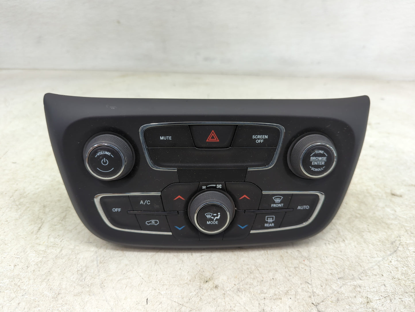 2018 Jeep Compass Climate Control Module Temperature AC/Heater Replacement P/N:P5VA50DX9AF MX237050-2345 Fits OEM Used Auto 