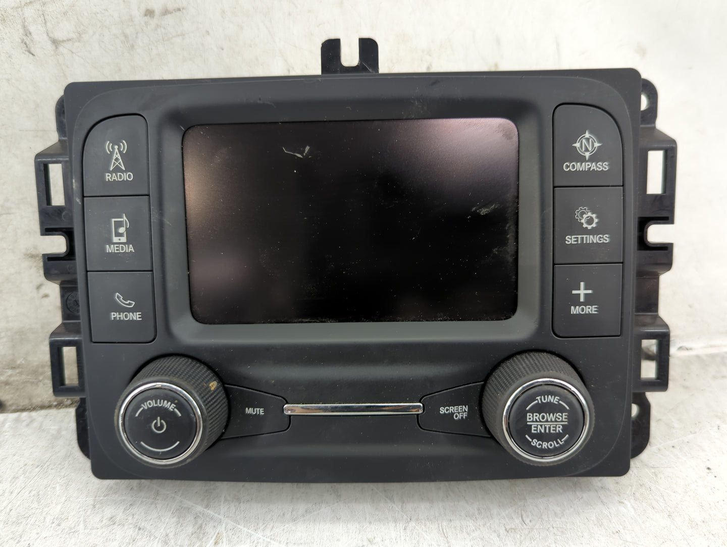2018 Jeep Compass Radio AM FM Cd Player Receiver Replacement P/N:P68292817AJ A2C7583850800, VP2RFP, Y7OVP2RFP, 7812H-VP2RFP 