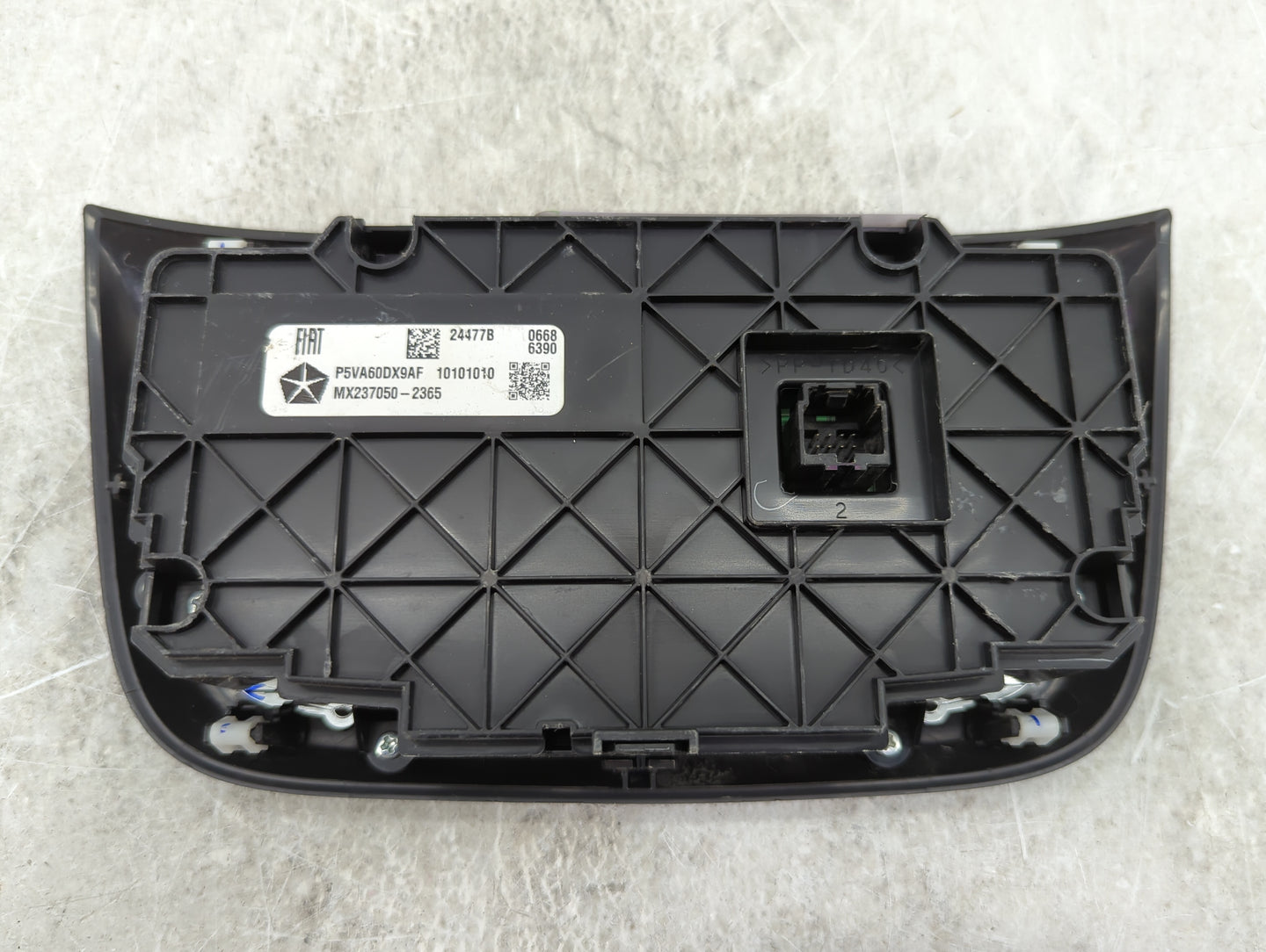 2018 Jeep Compass Climate Control Module Temperature AC/Heater Replacement P/N:P5VA60DX9AF MX237050-2365 Fits OEM Used Auto 