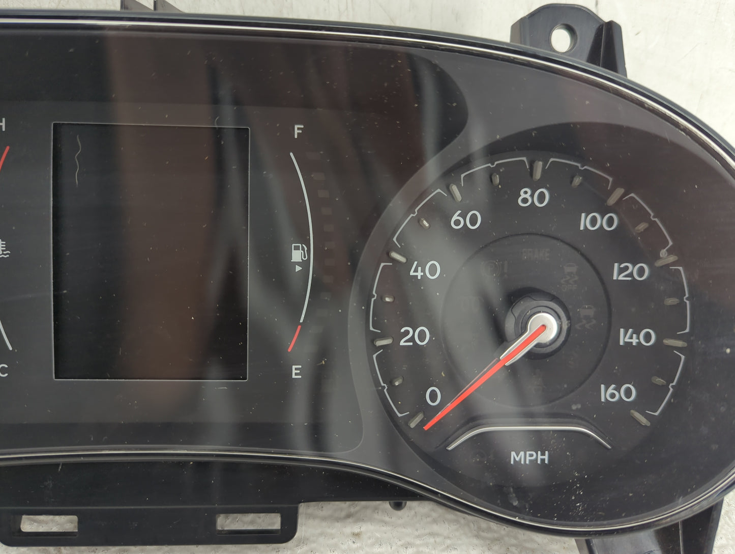 2018 Jeep Compass Instrument Cluster Speedometer Gauges P/N:6QR57DX9AB 53246859, 03018890118 Fits OEM Used Auto Parts - Oemu