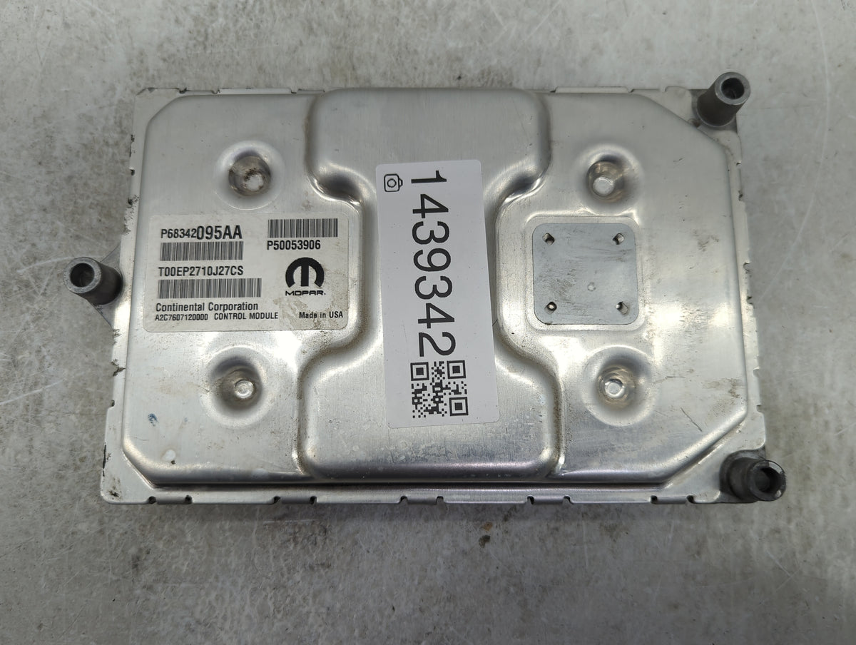 2017-2018 Jeep Compass PCM Engine Control Computer ECU ECM PCU OEM P/N:P05181102AD P68342095AA, P50053906 Fits Fits 2017 201