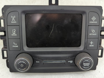 2018 Jeep Compass Radio AM FM Cd Player Receiver Replacement P/N:P68292817AJ Fits OEM Used Auto Parts - Oemusedautoparts1.co