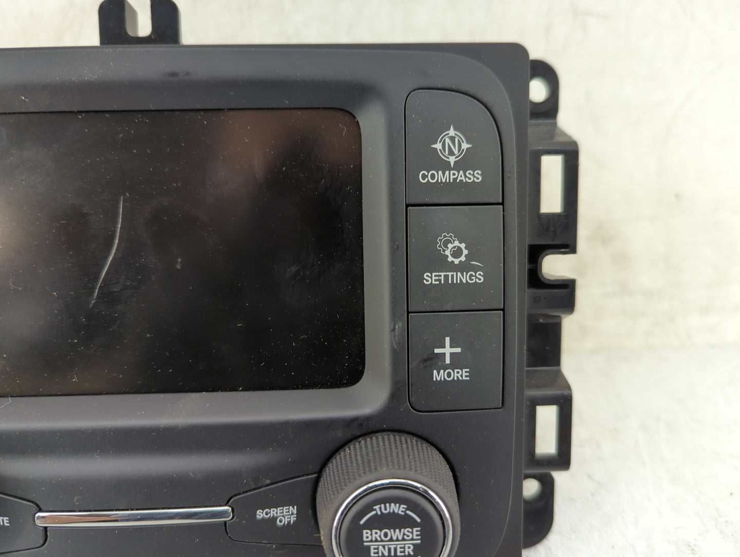 2018 Jeep Compass Radio AM FM Cd Player Receiver Replacement P/N:P68292817AJ Fits OEM Used Auto Parts - Oemusedautoparts1.co