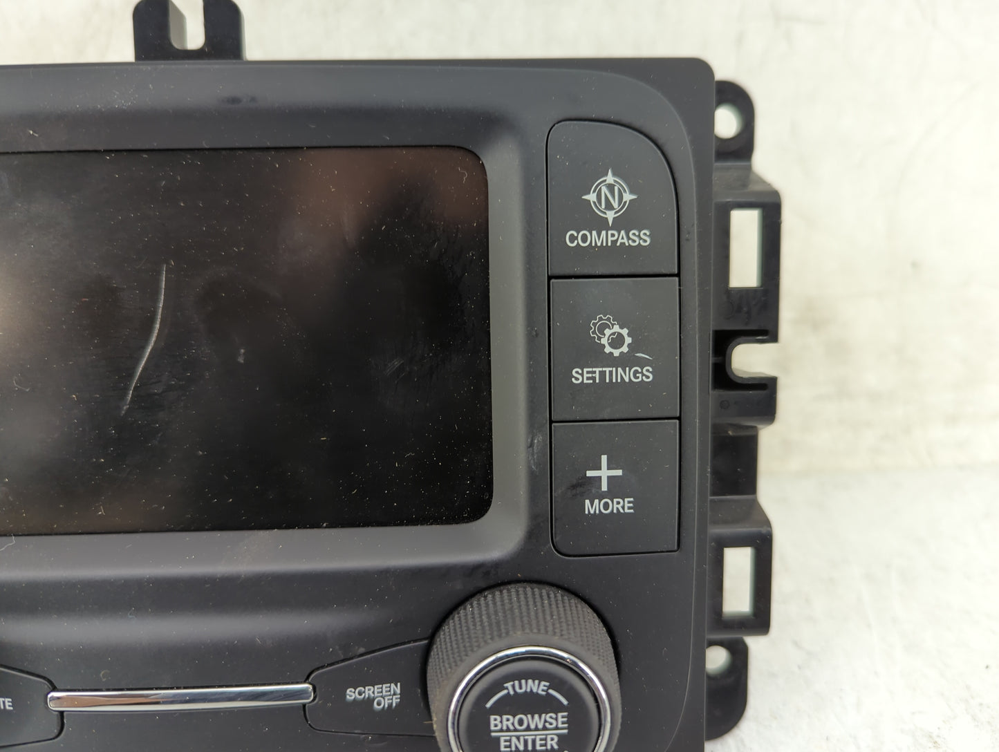 2018 Jeep Compass Radio AM FM Cd Player Receiver Replacement P/N:P68292817AJ Fits OEM Used Auto Parts - Oemusedautoparts1.co