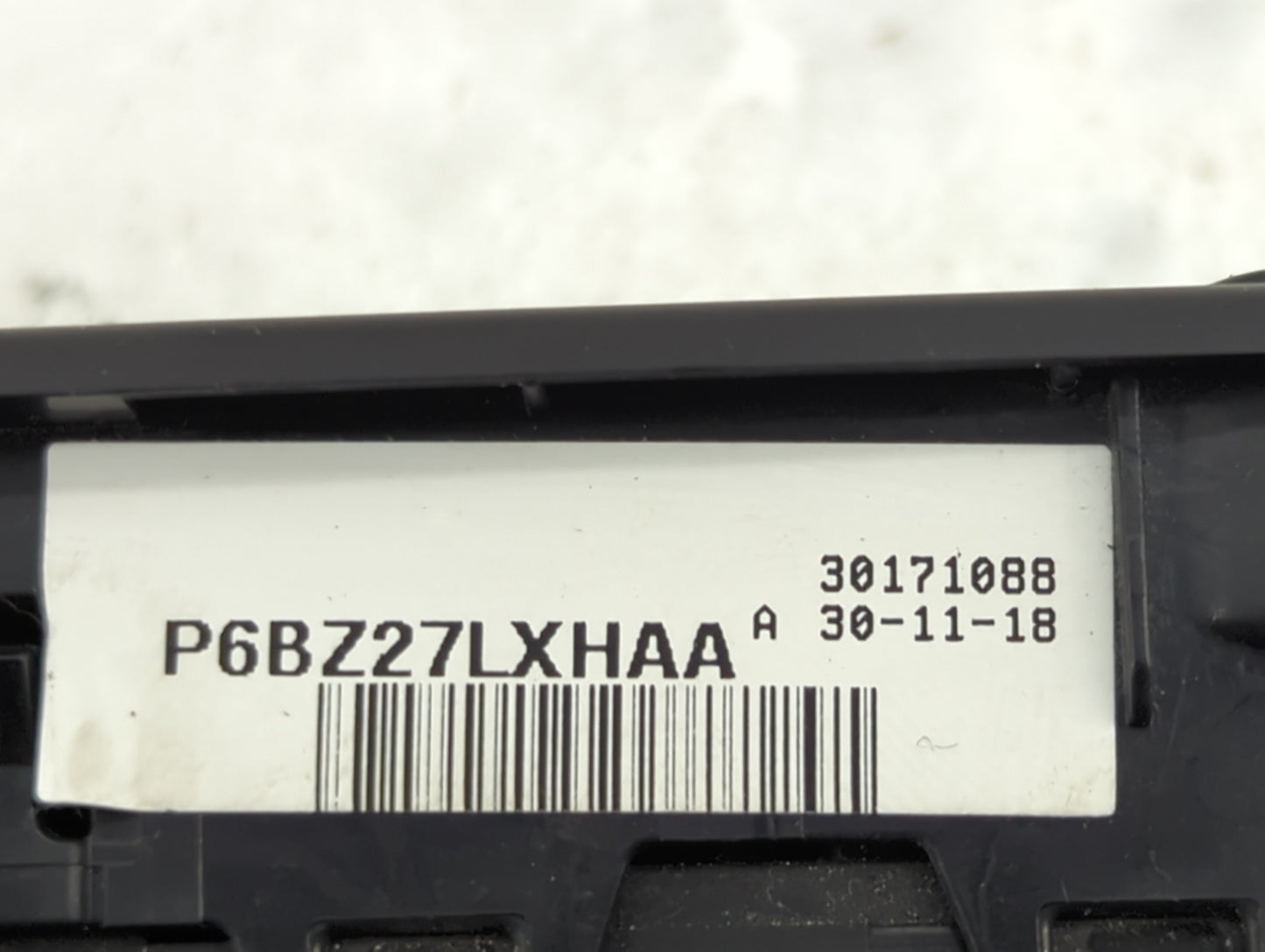 2018 Jeep Compass Master Power Window Switch Replacement Driver Side Left P/N:P6BZ27LXHAA 30171088 Fits OEM Used Auto Parts 