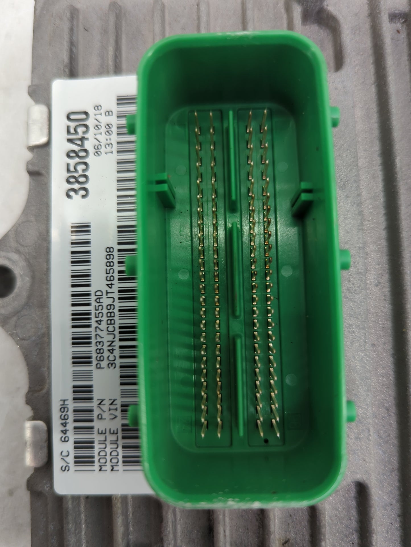2018 Jeep Compass PCM Engine Control Computer ECU ECM PCU OEM P/N:P68342095AA P50053906, P68377455AD, A2C7607120000 Fits OEM