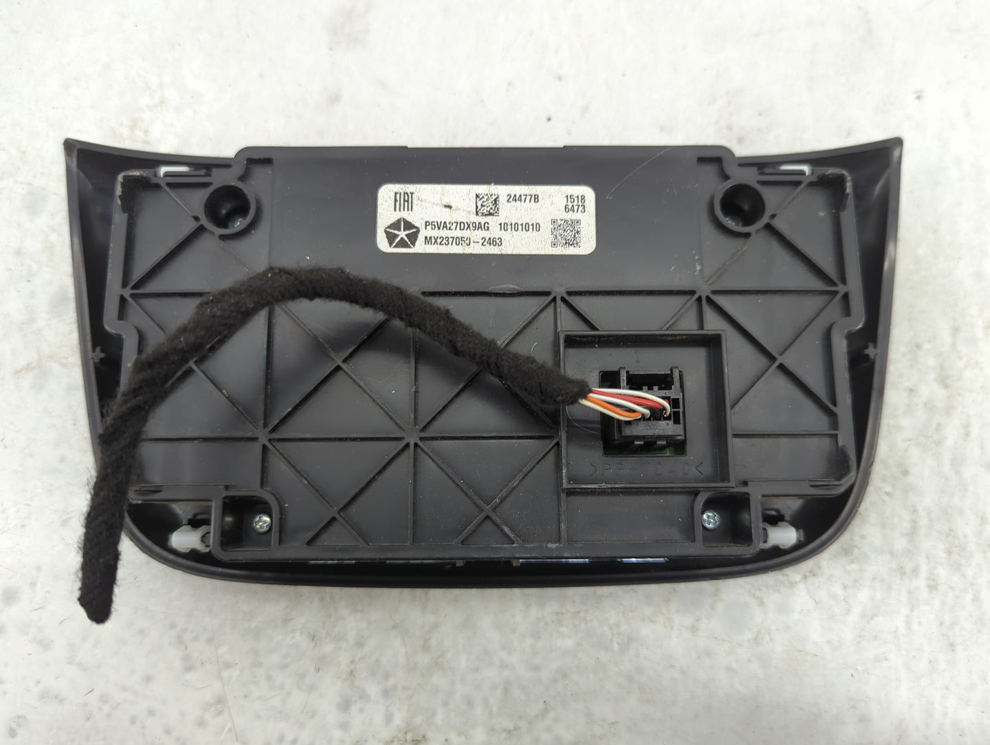 2018 Jeep Compass Climate Control Module Temperature AC/Heater Replacement P/N:P5VA27DX9AG MX23705J-2463 Fits OEM Used Auto 