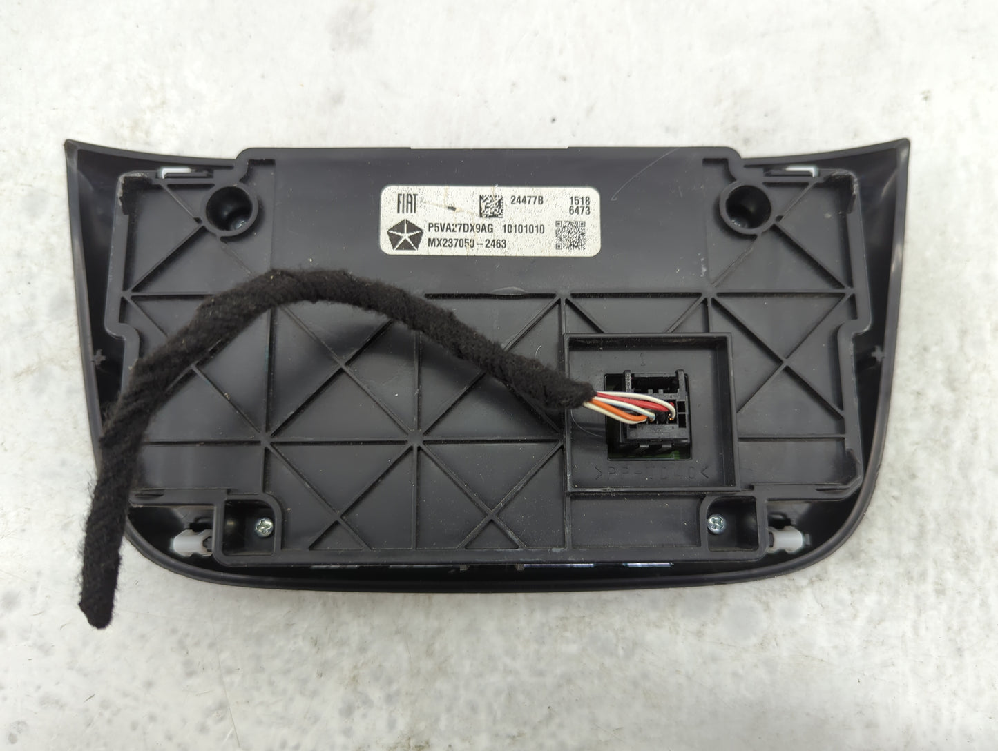2018 Jeep Compass Climate Control Module Temperature AC/Heater Replacement P/N:P5VA27DX9AG MX23705J-2463 Fits OEM Used Auto 