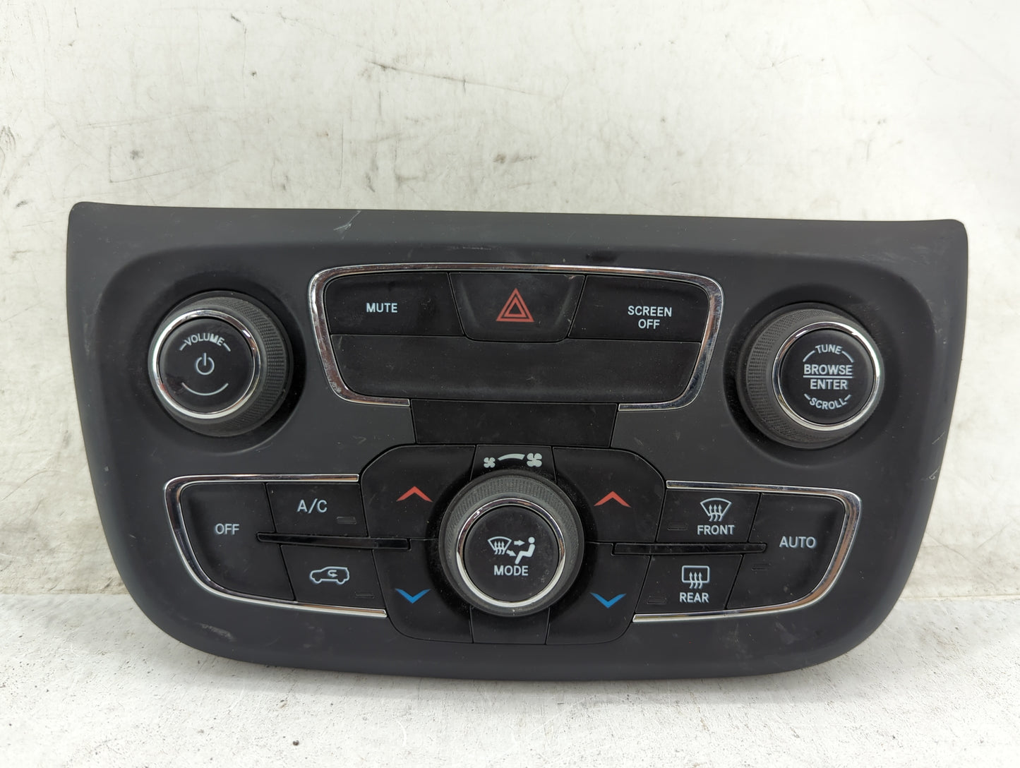 2018 Jeep Compass Climate Control Module Temperature AC/Heater Replacement P/N:P5VA58DX9AF MX237050-2345 Fits OEM Used Auto 