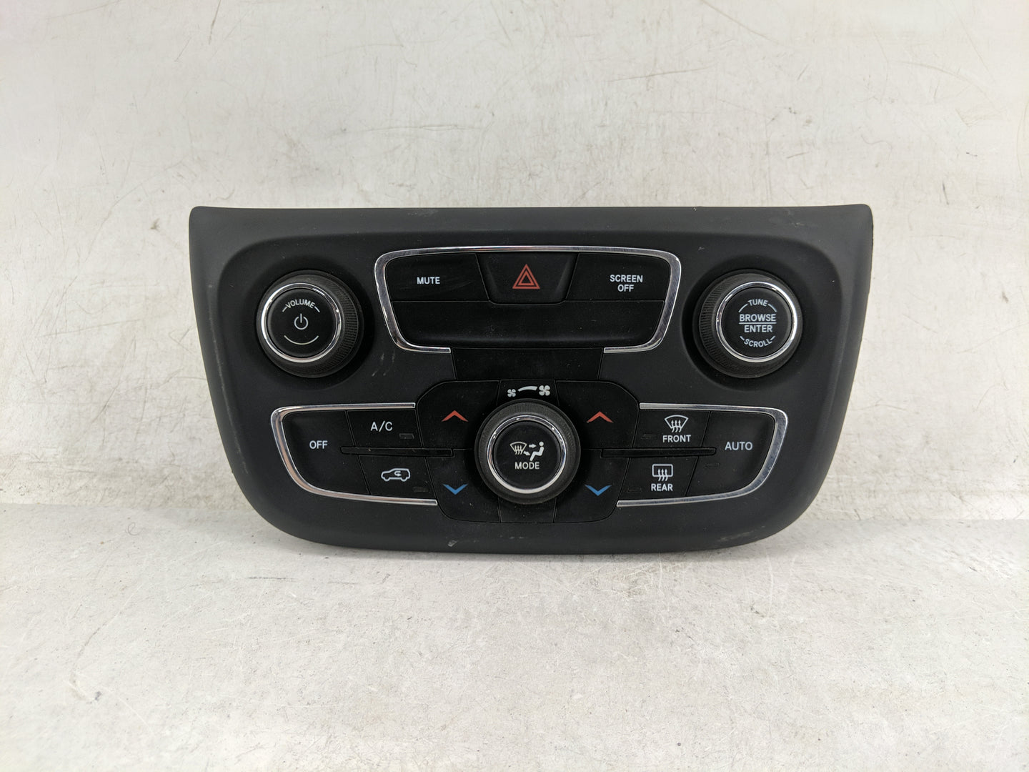 2018 Jeep Compass Climate Control Module Temperature AC/Heater Replacement P/N:P5VA58DX9AF MX237050-2345 Fits OEM Used Auto 