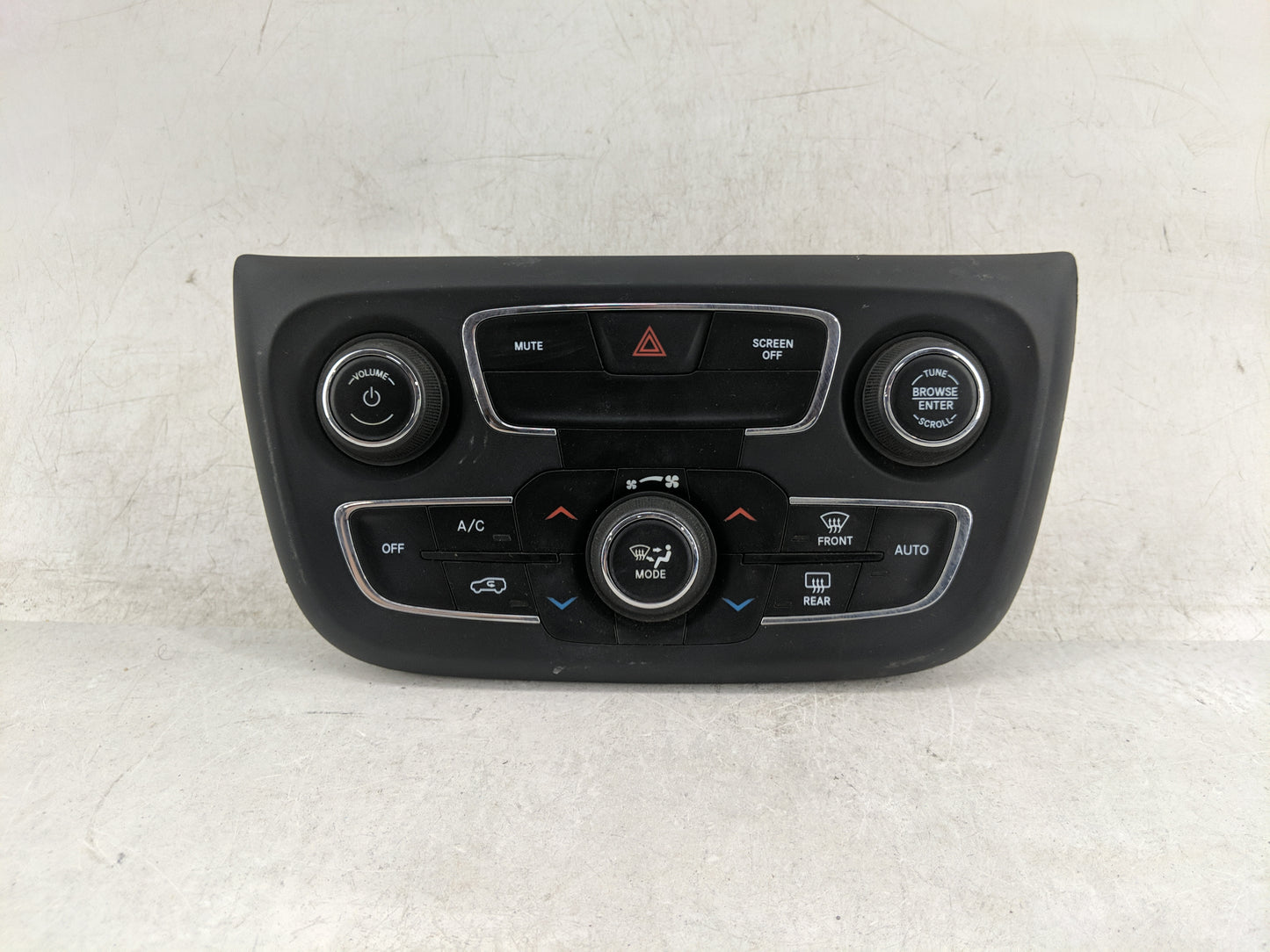 2018 Jeep Compass Climate Control Module Temperature AC/Heater Replacement P/N:P5VA58DX9AF MX237050-2345 Fits OEM Used Auto 