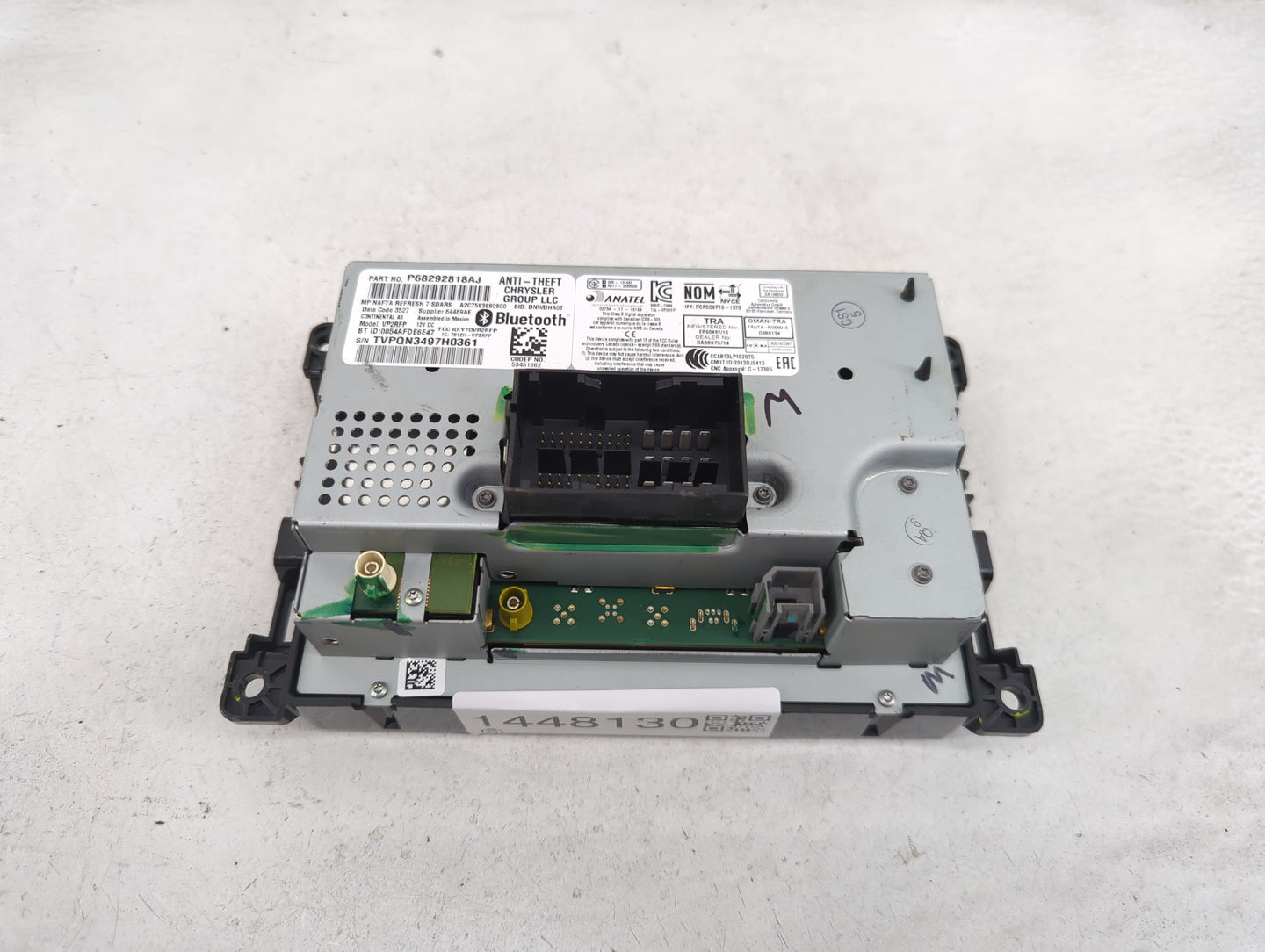 2018 Jeep Compass Information Display Screen - Oemusedautoparts1.com