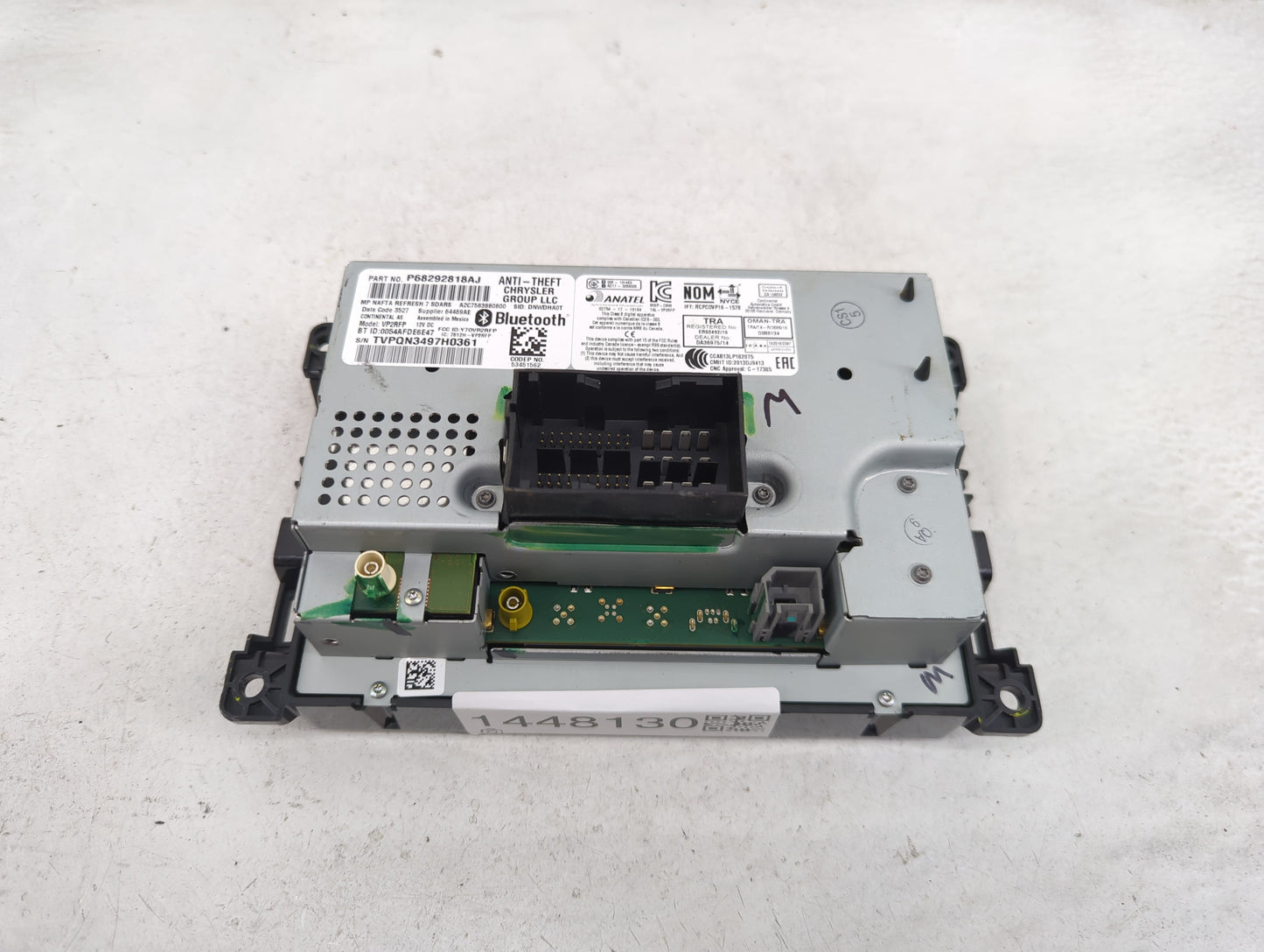 2018 Jeep Compass Information Display Screen - Oemusedautoparts1.com