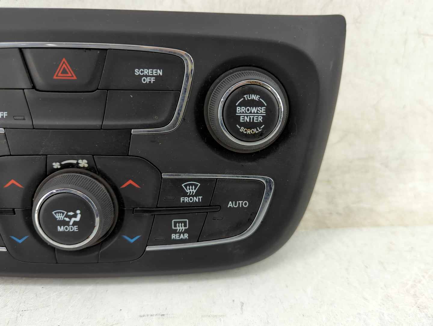 2018 Jeep Compass Climate Control Module Temperature AC/Heater Replacement P/N:P5VA59DX9AD MX237050-2350 Fits OEM Used Auto 