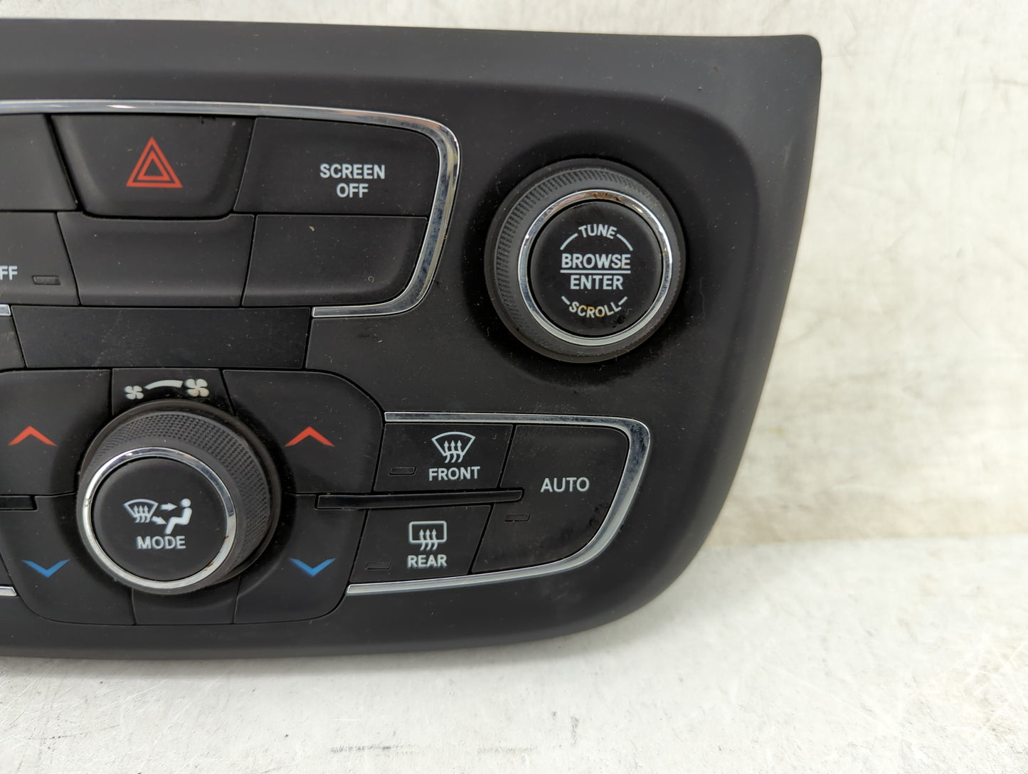 2018 Jeep Compass Climate Control Module Temperature AC/Heater Replacement P/N:P5VA59DX9AD MX237050-2350 Fits OEM Used Auto 