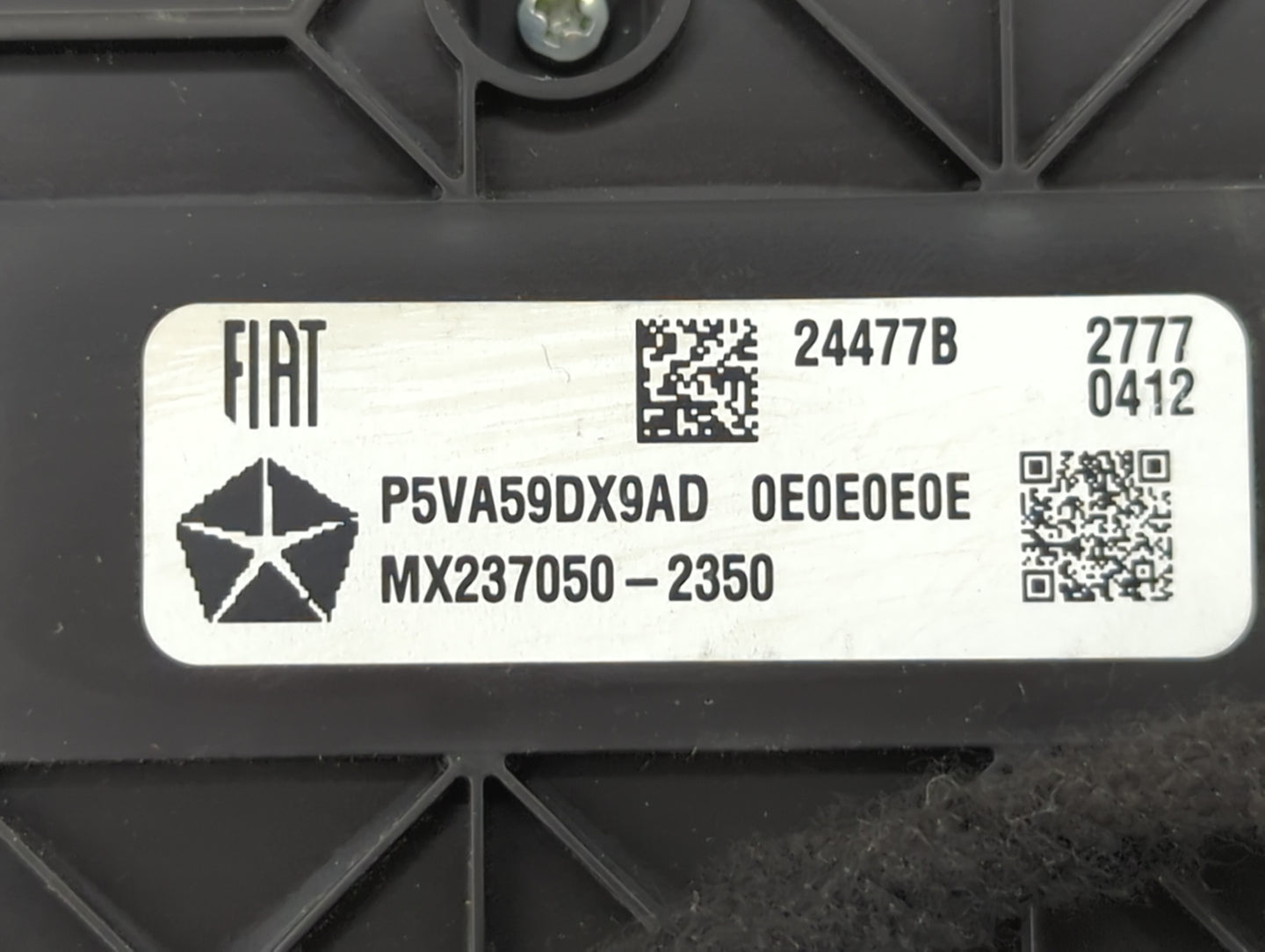 2018 Jeep Compass Climate Control Module Temperature AC/Heater Replacement P/N:P5VA59DX9AD MX237050-2350 Fits OEM Used Auto 