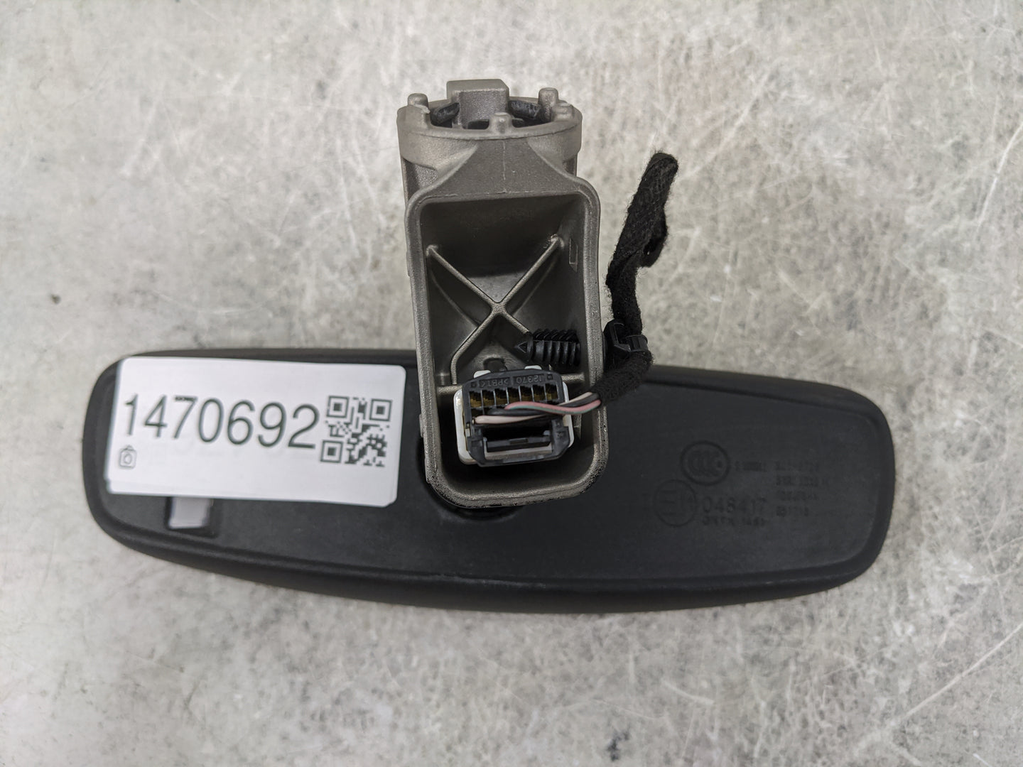 2018 Jeep Compass Interior Rear View Mirror Replacement OEM P/N:048417 GNTX-1461, 905-5728 Fits OEM Used Auto Parts - Oemuse