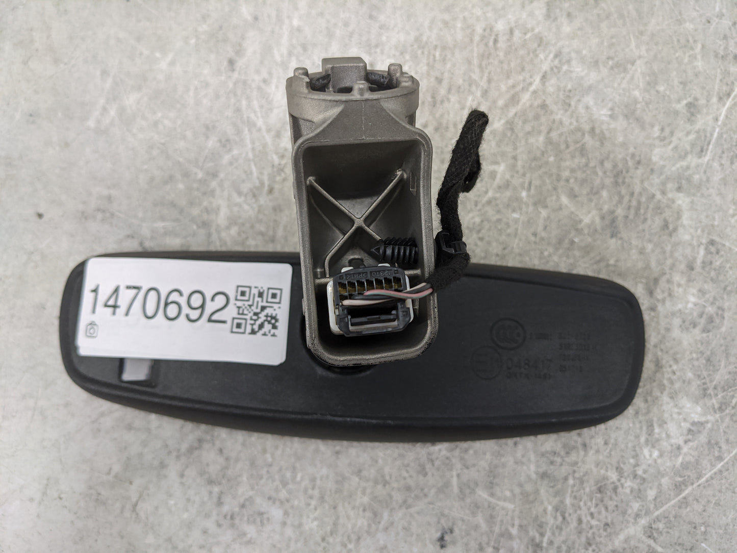 2018 Jeep Compass Interior Rear View Mirror Replacement OEM P/N:048417 GNTX-1461, 905-5728 Fits OEM Used Auto Parts - Oemuse