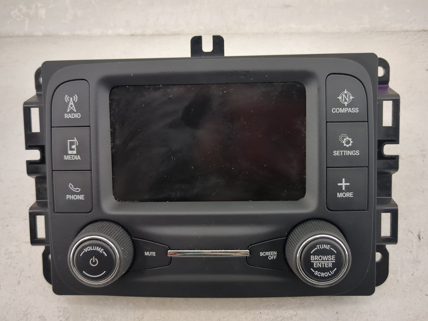 2018 Jeep Compass Radio AM FM Cd Player Receiver Replacement P/N:P68292817AJ A2C7583850800, VP2RFP, Y7OVP2RFP, 2412H-VP2RFP 