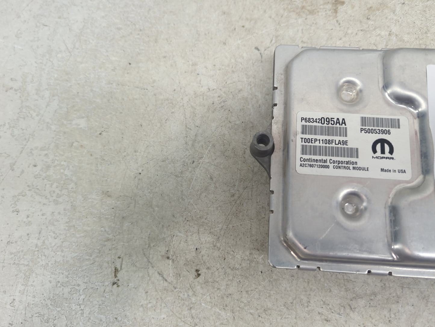 2018 Jeep Compass PCM Engine Control Computer ECU ECM PCU OEM P/N:P68342095AA P50053906, T00EP1108FLA9E, A2C7607120000 Fits 