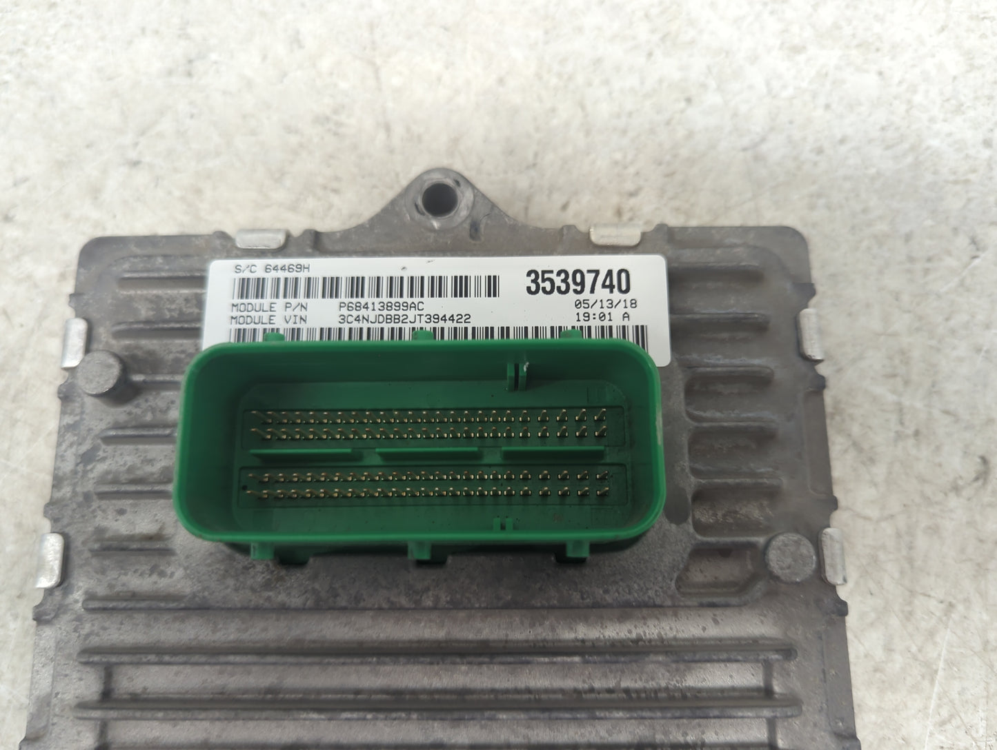 2018 Jeep Compass PCM Engine Control Computer ECU ECM PCU OEM P/N:P68342095AA P50053906, T00EP1158FM81L, A2C76071200000 Fits