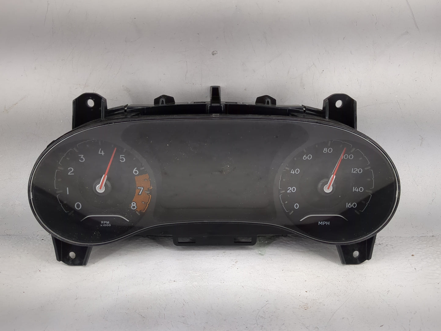 2018 Jeep Compass Instrument Cluster Speedometer Gauges P/N:6QR57DX9AB 503018890118, 53246859 Miles: Fits OEM Used Auto Part