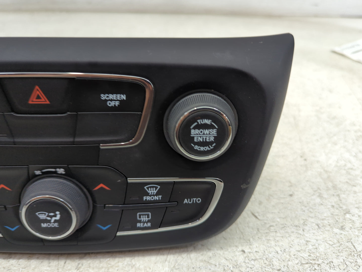 2018 Jeep Compass Climate Control Module Temperature AC/Heater Replacement P/N:P5VA59DX9AF MX237050-2355 Fits OEM Used Auto 