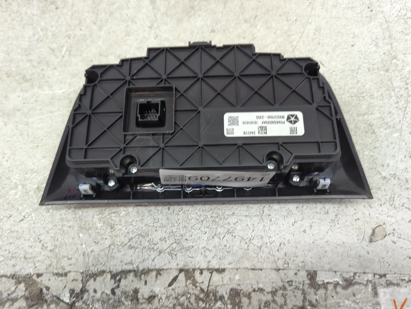 2018 Jeep Compass Climate Control Module Temperature AC/Heater Replacement P/N:P5VA59DX9AF MX237050-2355 Fits OEM Used Auto 