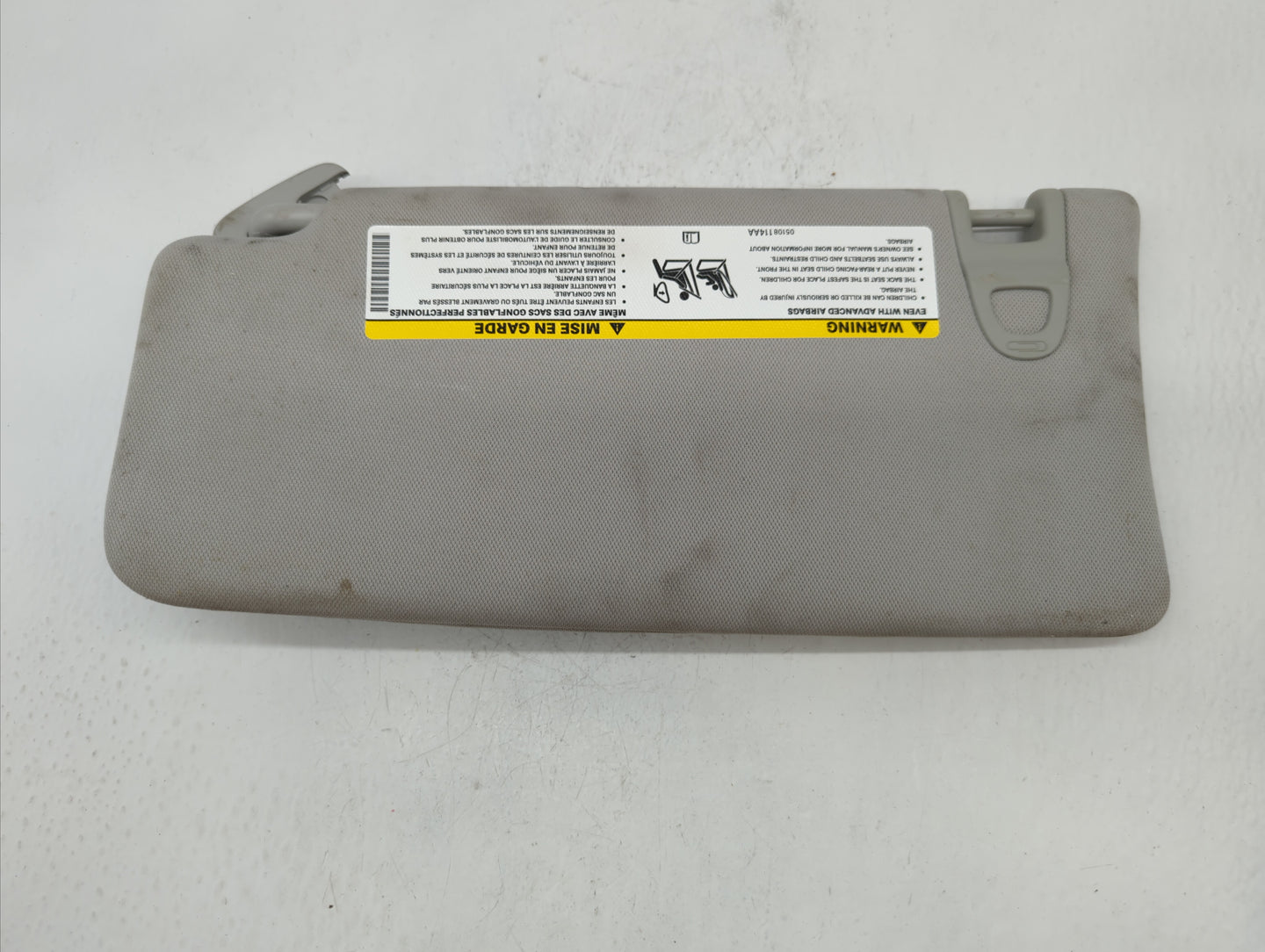 2017-2018 Jeep Compass Sun Visor Shade Replacement Passenger Right Mirror Fits Fits 2017 2018 OEM Used Auto Parts - Oemuseda