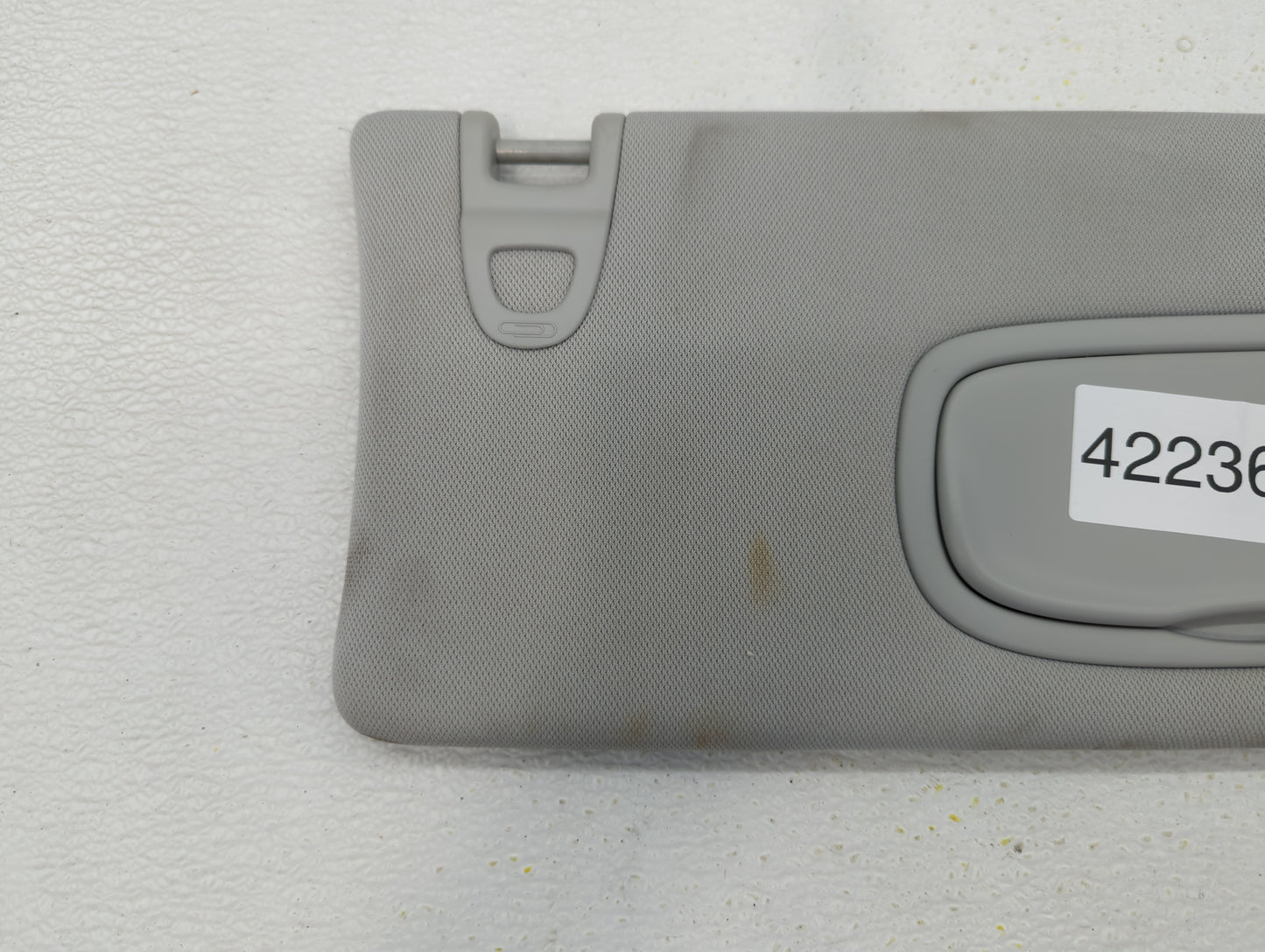2018 Jeep Compass Sun Visor Shade Replacement Passenger Right Mirror Fits OEM Used Auto Parts - Oemusedautoparts1.com