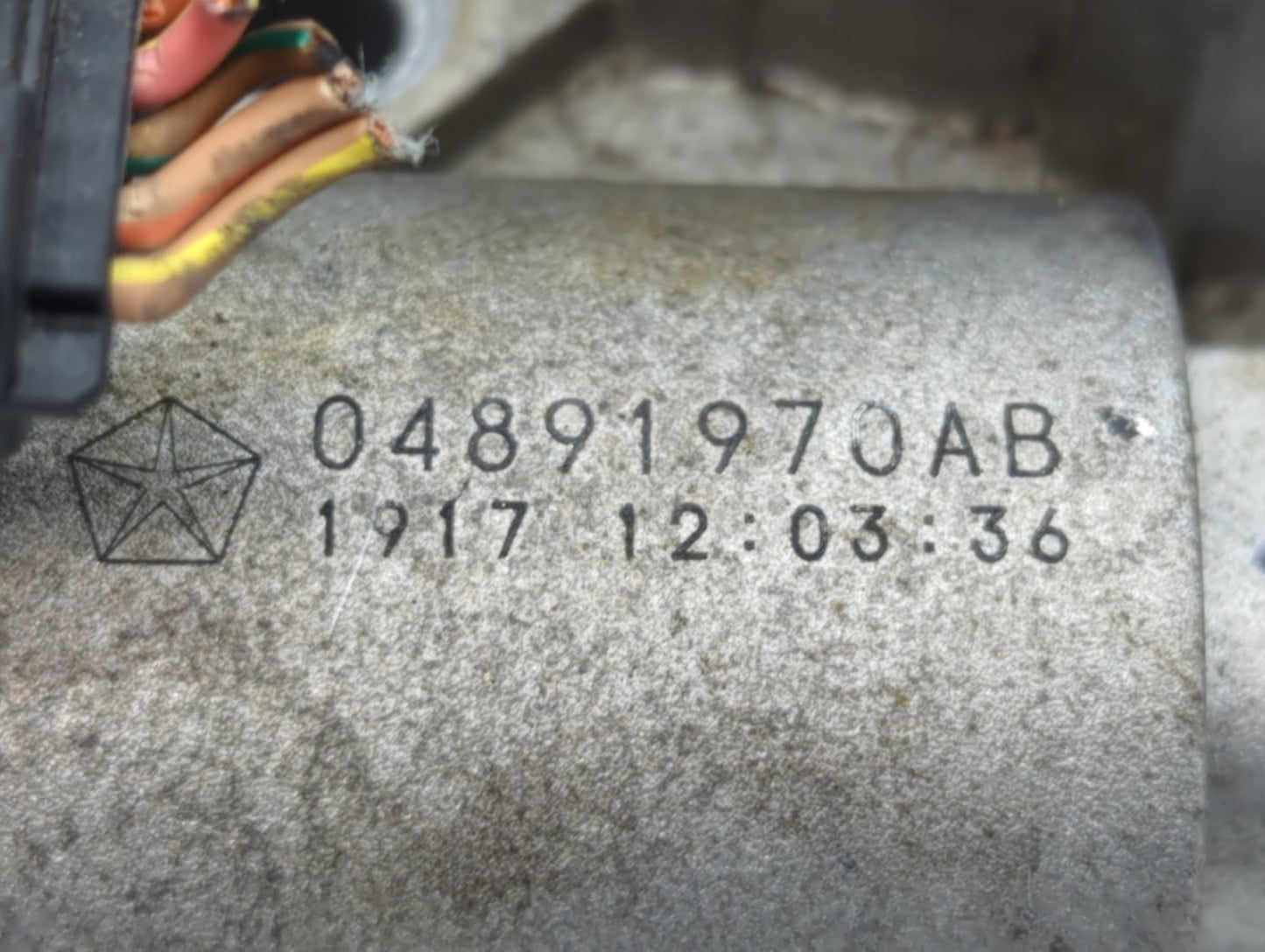 2017-2022 Jeep Compass Throttle Body P/N:04891970AB Fits Fits 2014 2015 2016 2017 2018 2019 2020 2021 2022 OEM Used Auto Par