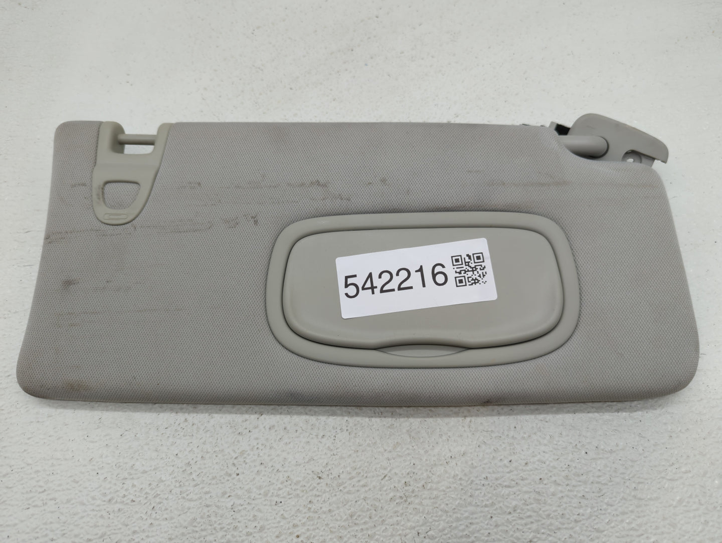 2018 Jeep Compass Sun Visor Shade Replacement Passenger Right Mirror Fits OEM Used Auto Parts - Oemusedautoparts1.com