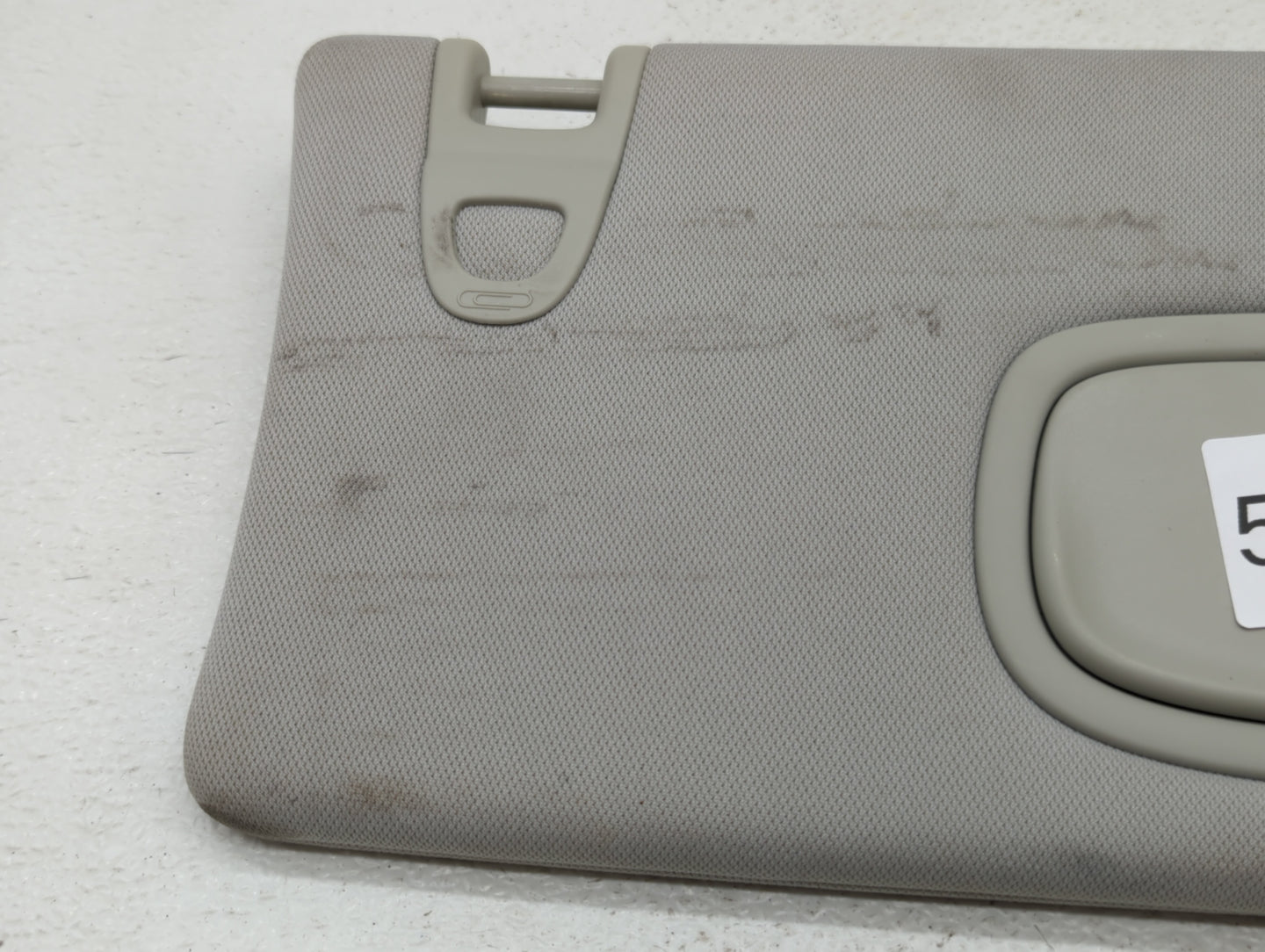 2018 Jeep Compass Sun Visor Shade Replacement Passenger Right Mirror Fits OEM Used Auto Parts - Oemusedautoparts1.com